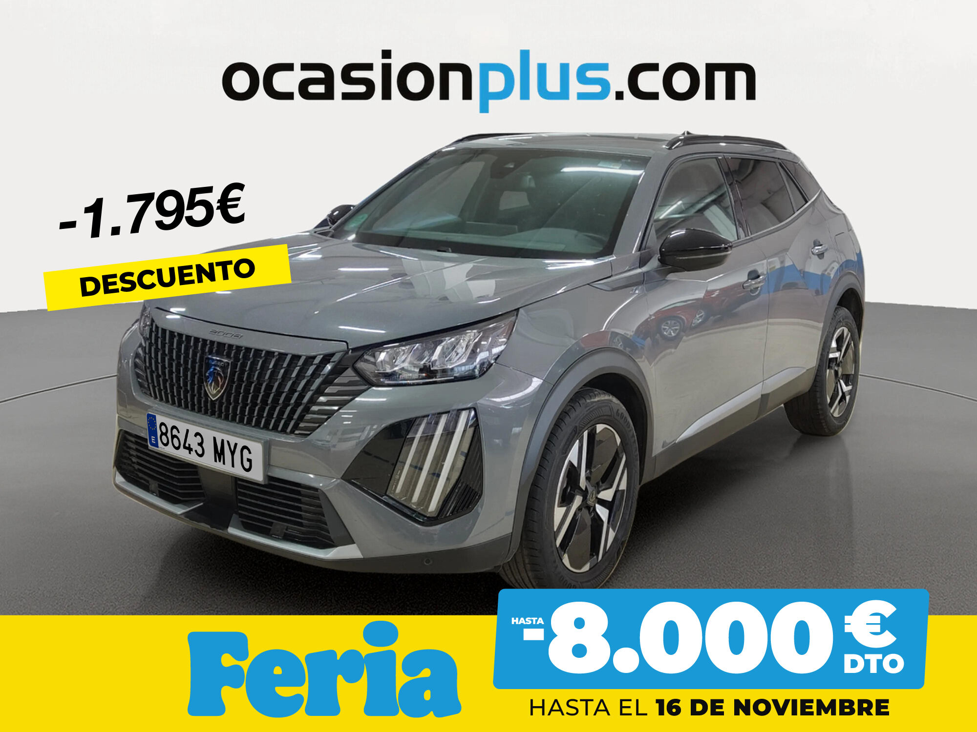 PEUGEOT 2008 (PureTech 100 S&S Allure 75 kW (100 CV)) en Madrid