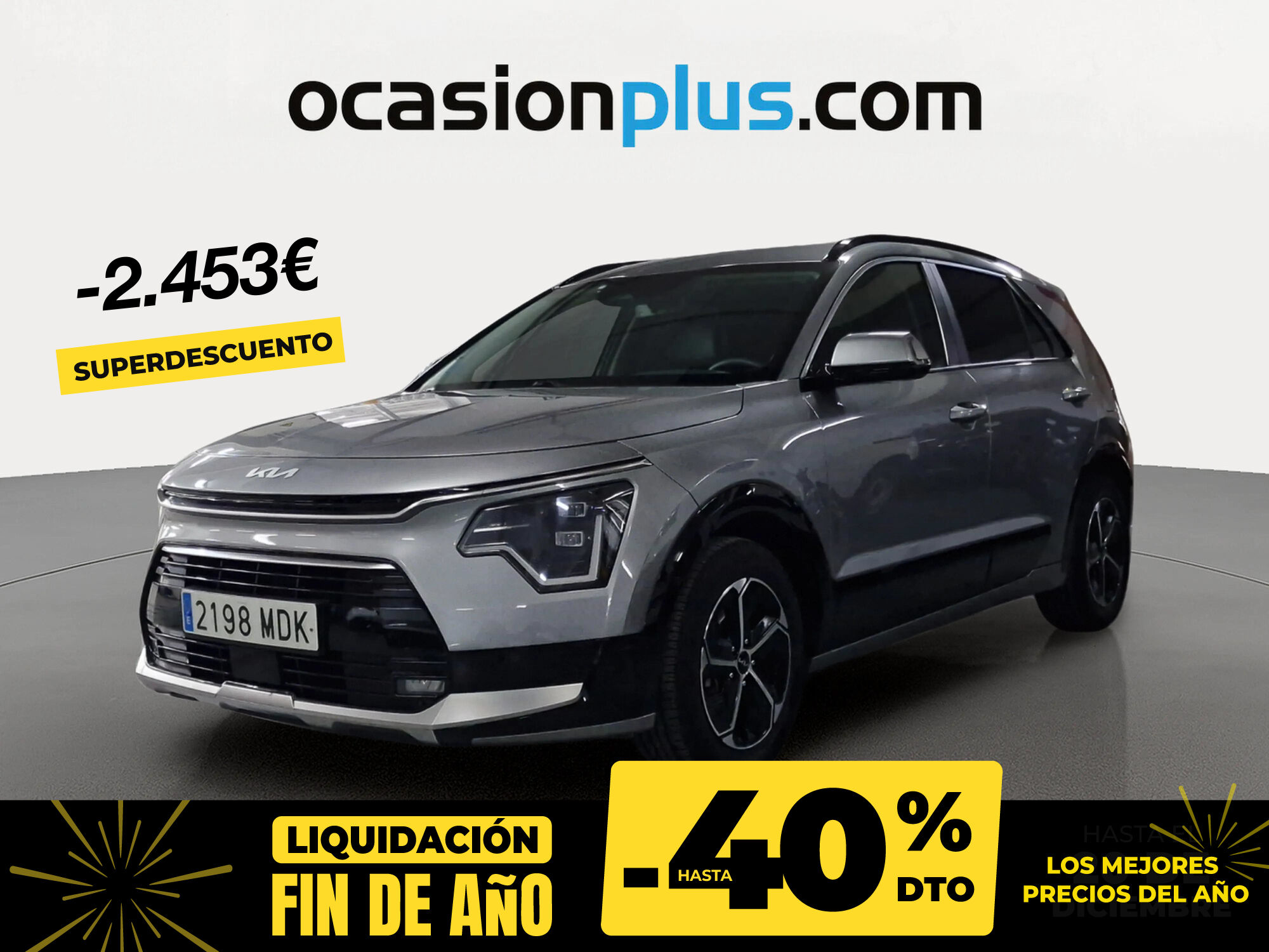 KIA Niro (1.6 GDi HEV Híbrido Drive 104 kW (141 CV)) en Madrid