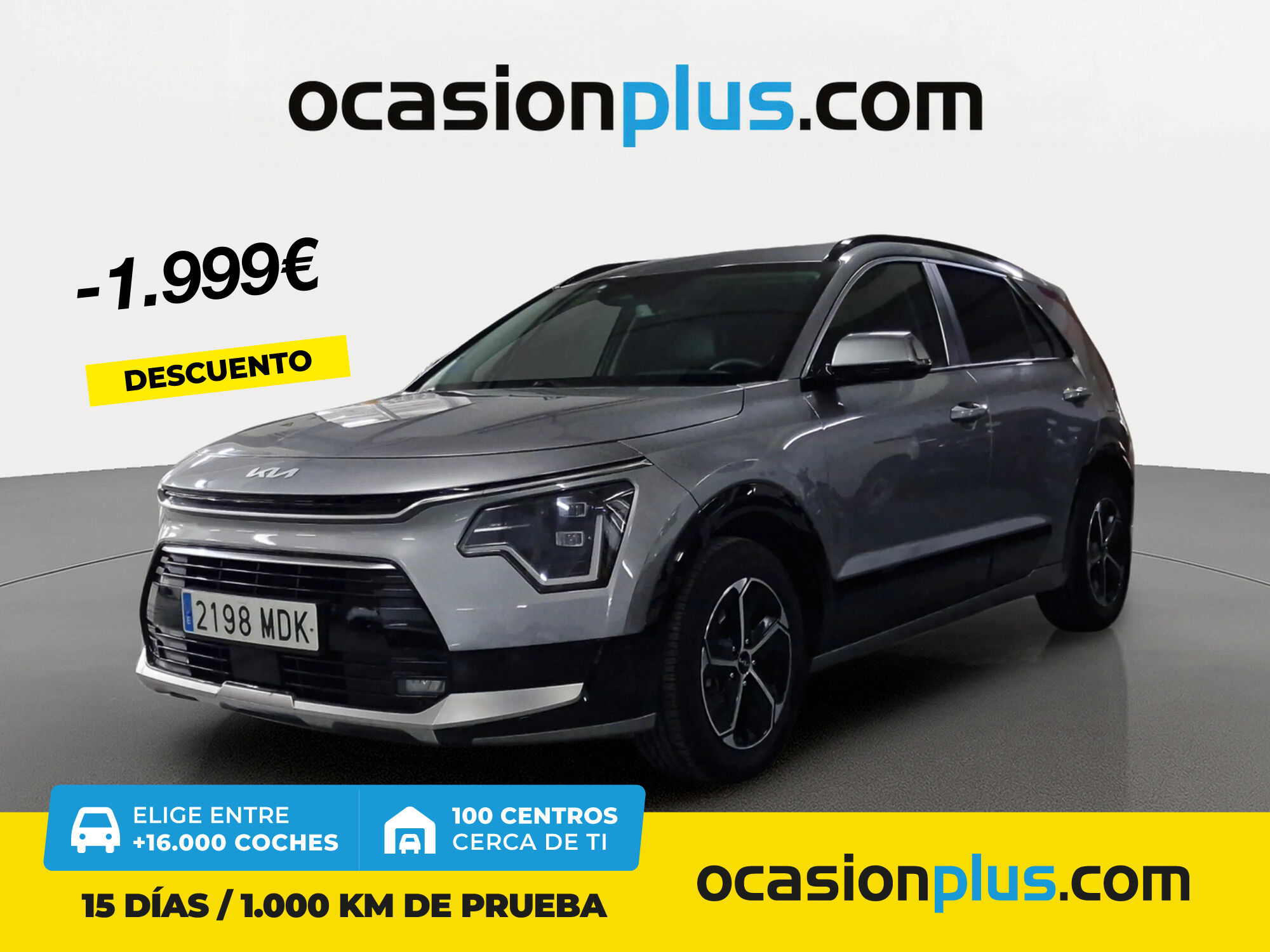 KIA Niro (1.6 GDi HEV Híbrido Drive 104 kW (141 CV)) en Madrid