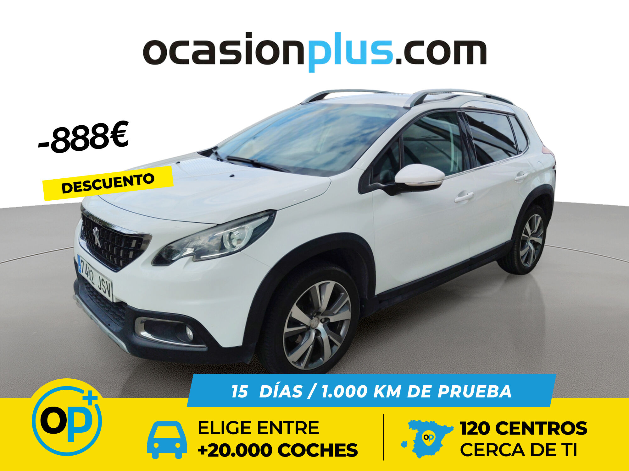 PEUGEOT 2008 (BlueHDi 120 S&S Allure 88 kW (120 CV)) en Madrid