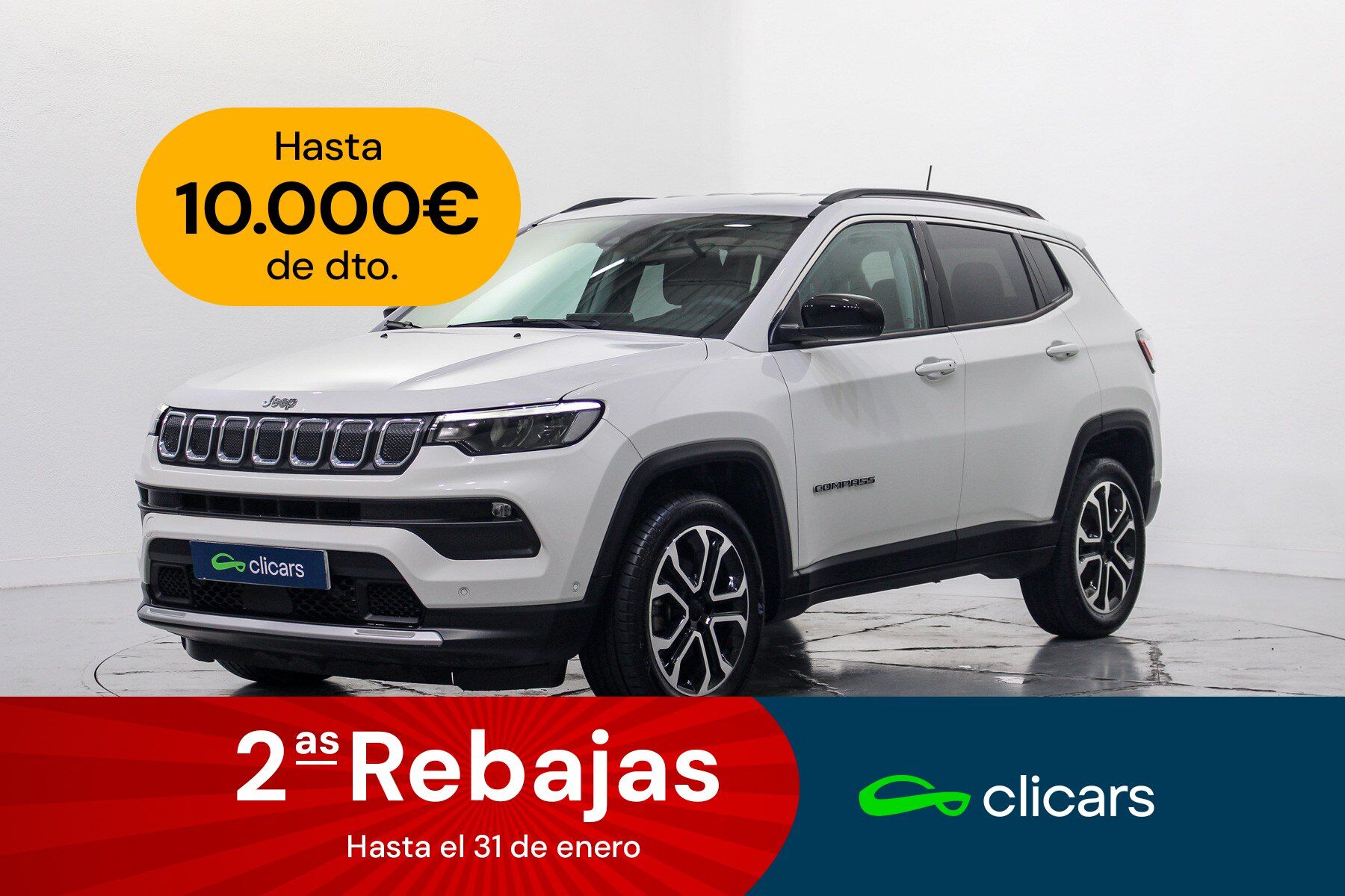 JEEP Compass (Compass 1.6 Mjt Limited FWD) en Madrid