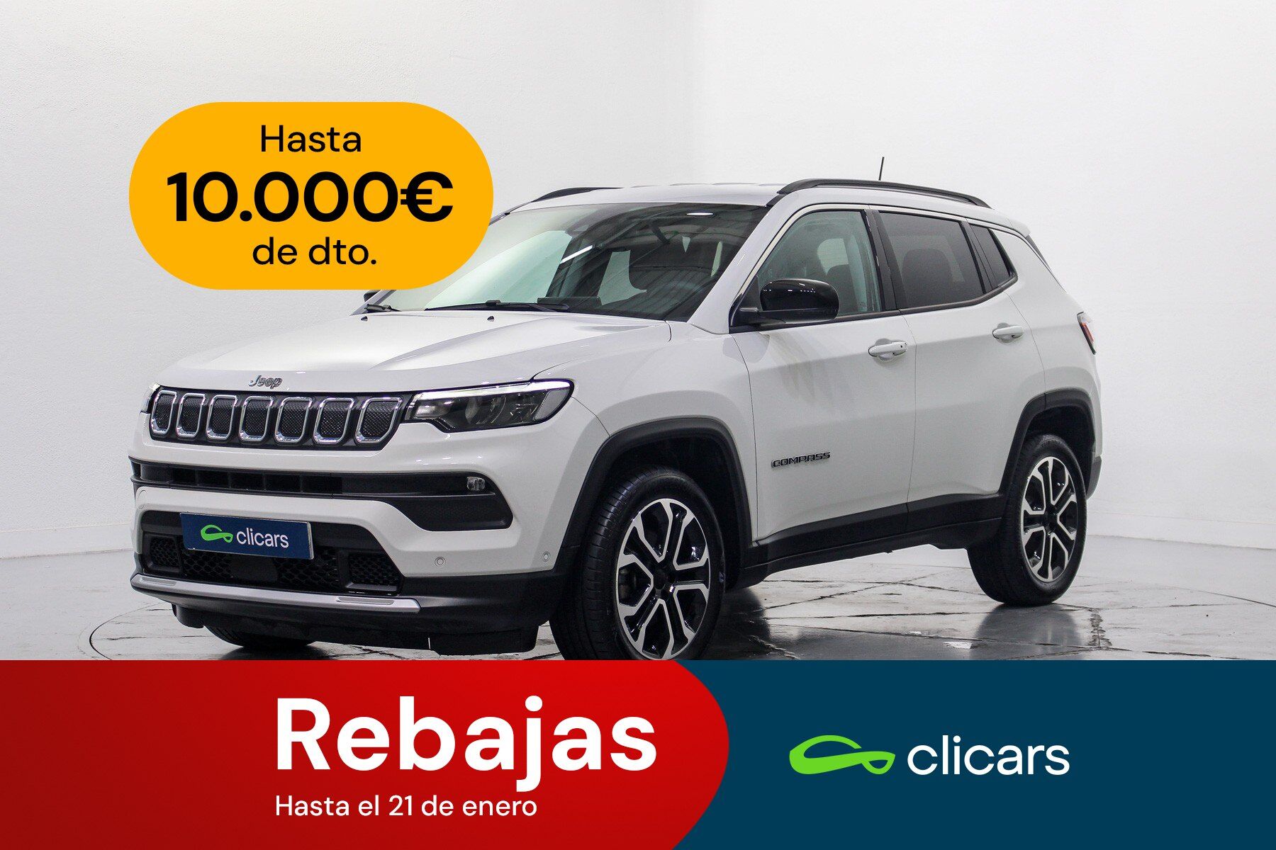 JEEP Compass (Compass 1.6 Mjt Limited FWD) en Madrid