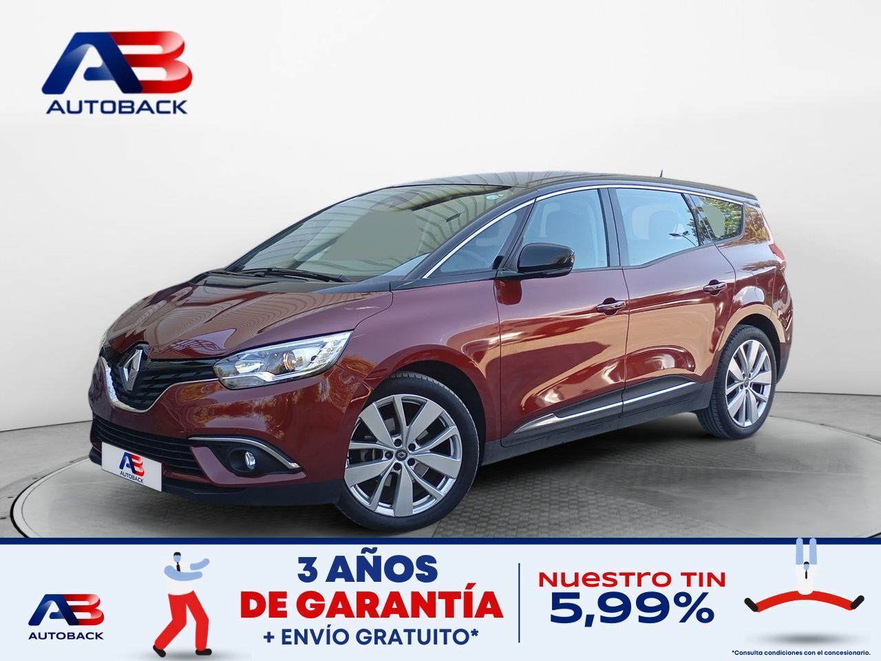 RENAULT Scénic (Black Edition TCe 103 kW (140CV) GPF -SS) en Madrid