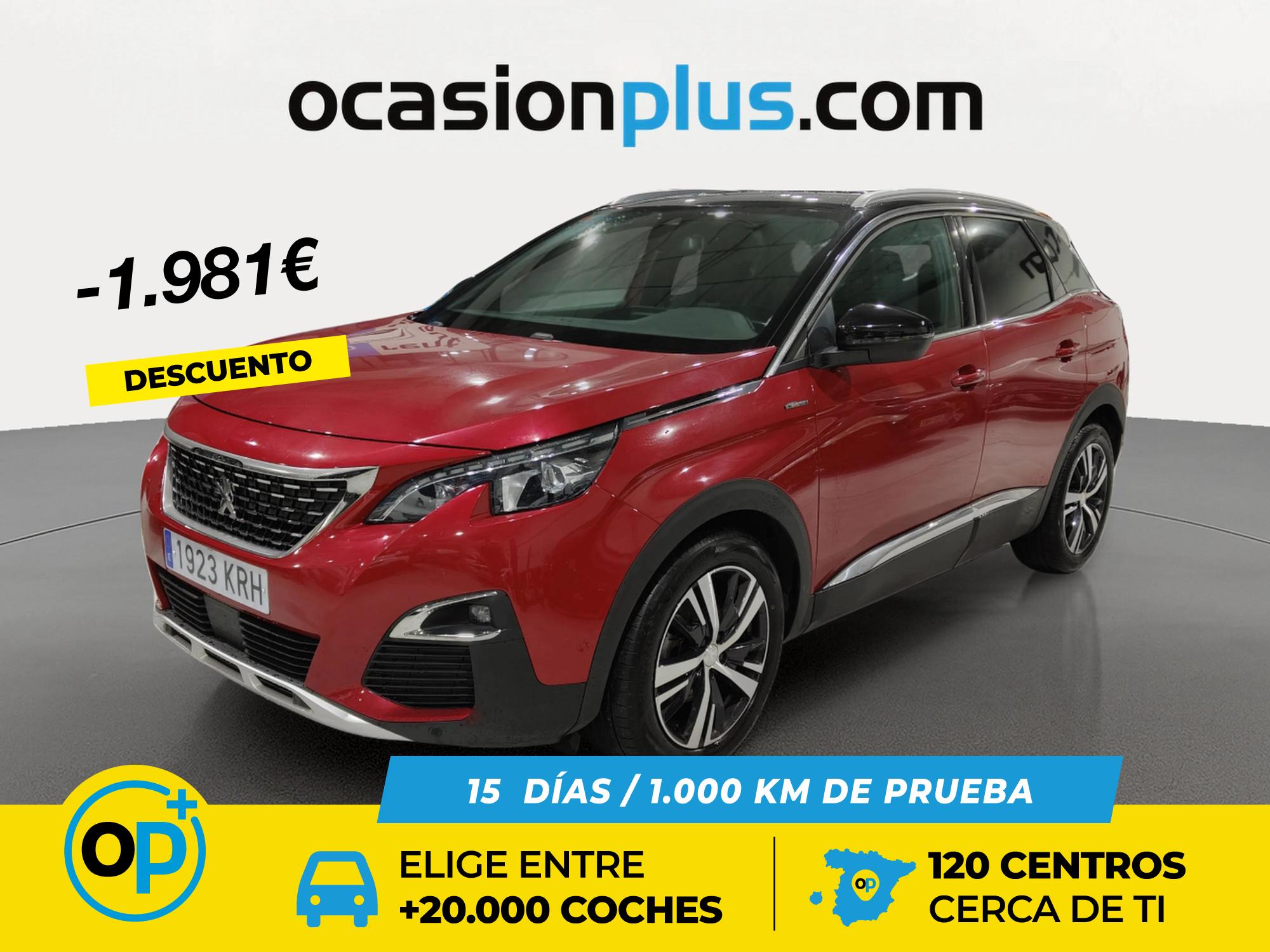 PEUGEOT 3008 (BlueHDI 180 S&S GT Line EAT8 132 kW (180 CV)) en Madrid
