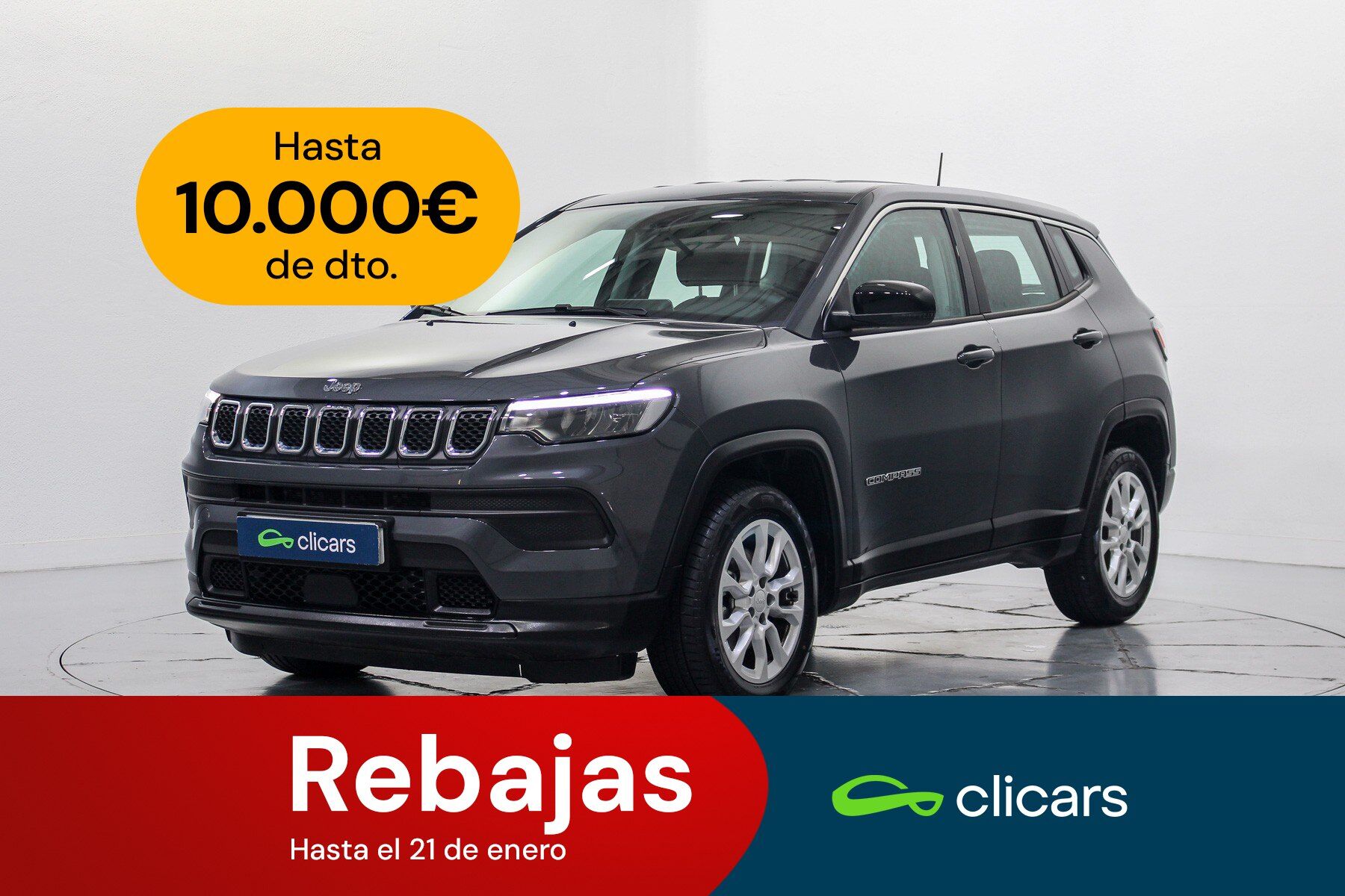 JEEP Compass (Compass 1.5 MHEV Longitude FWD DCT) en Madrid