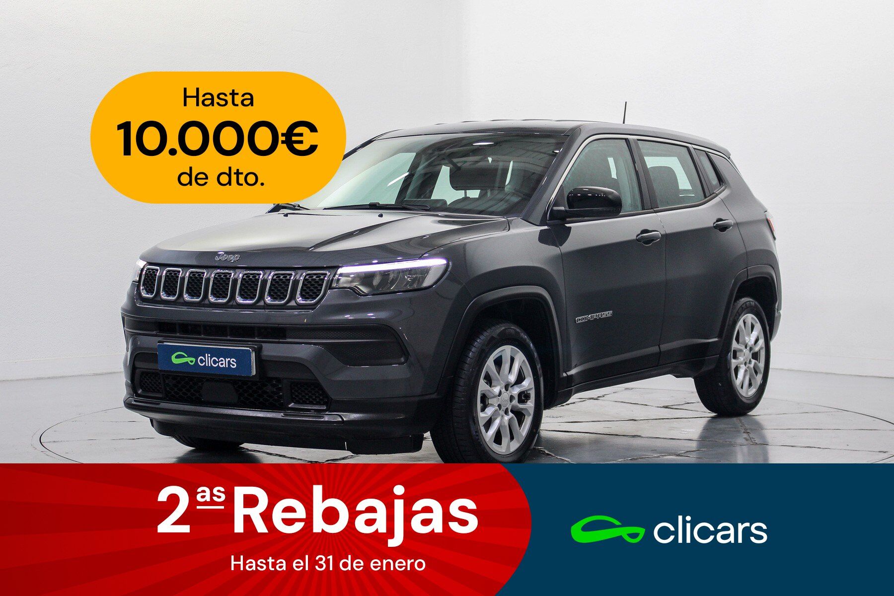 JEEP Compass (Compass 1.5 MHEV Longitude FWD DCT) en Madrid