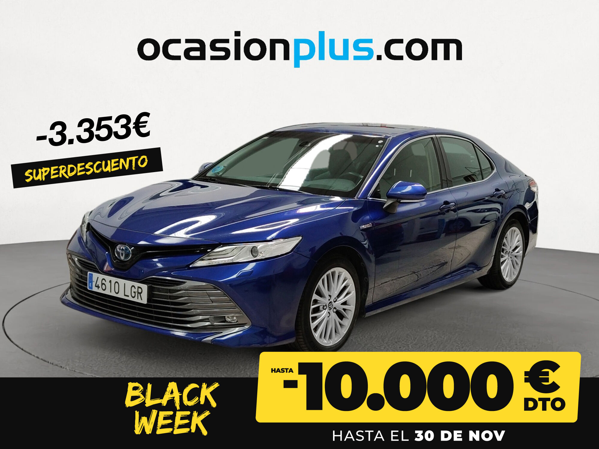 TOYOTA Camry (2.5 220H Luxury 160 kW (218 CV)) en Madrid
