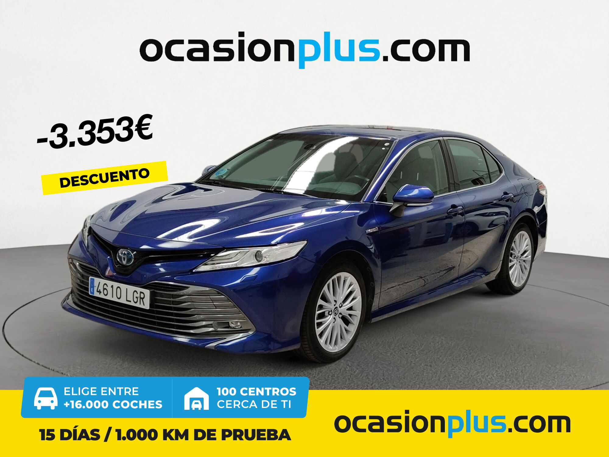 TOYOTA Camry (2.5 220H Luxury 160 kW (218 CV)) en Madrid