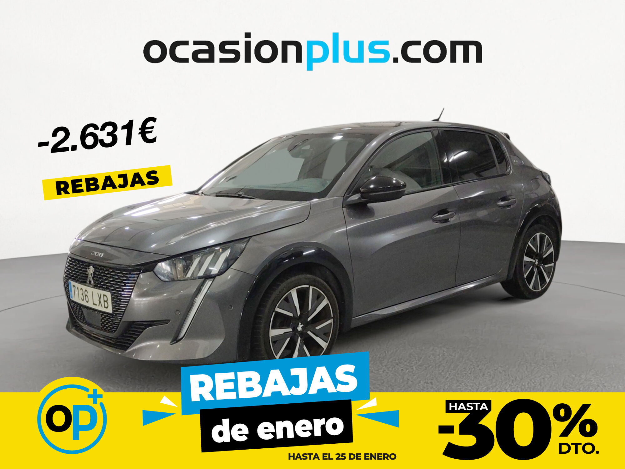 PEUGEOT 208 (PureTech 100 GT 75 kW (100 CV)) en Palmas, Las