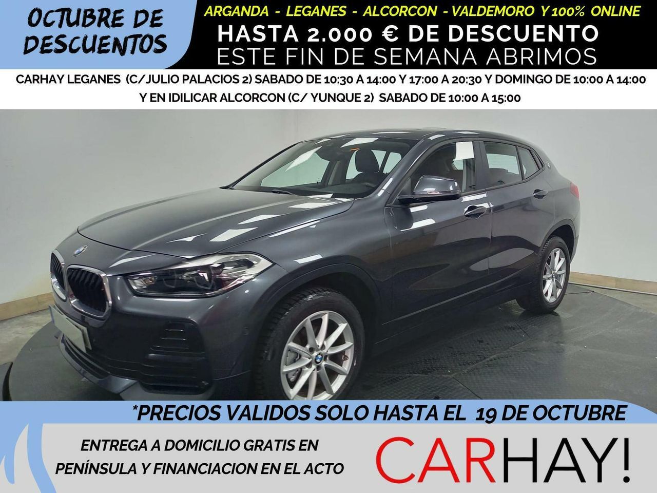 BMW X2 (1.5 D SDRIVE16) en Madrid