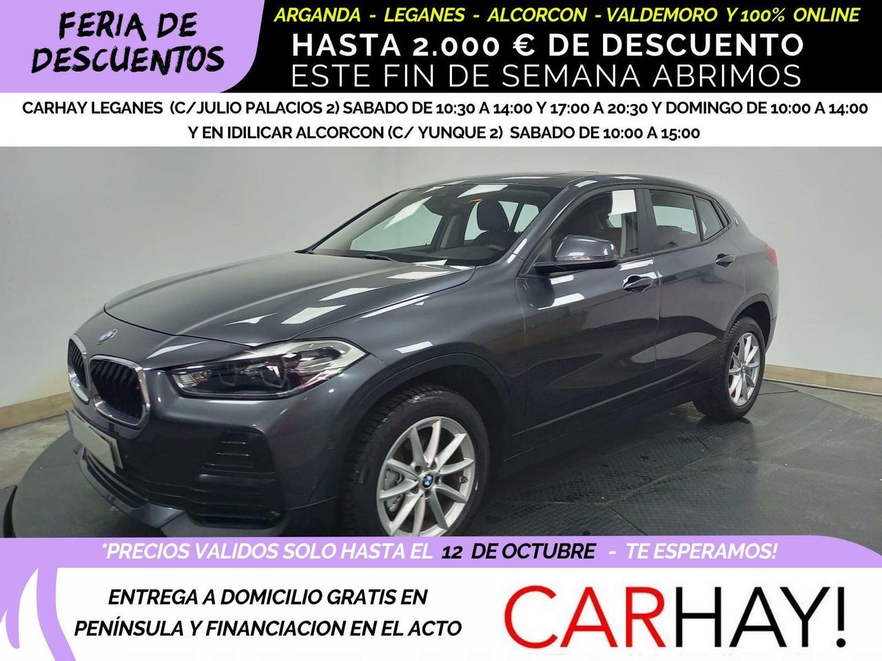 BMW X2 (1.5 D SDRIVE16) en Madrid