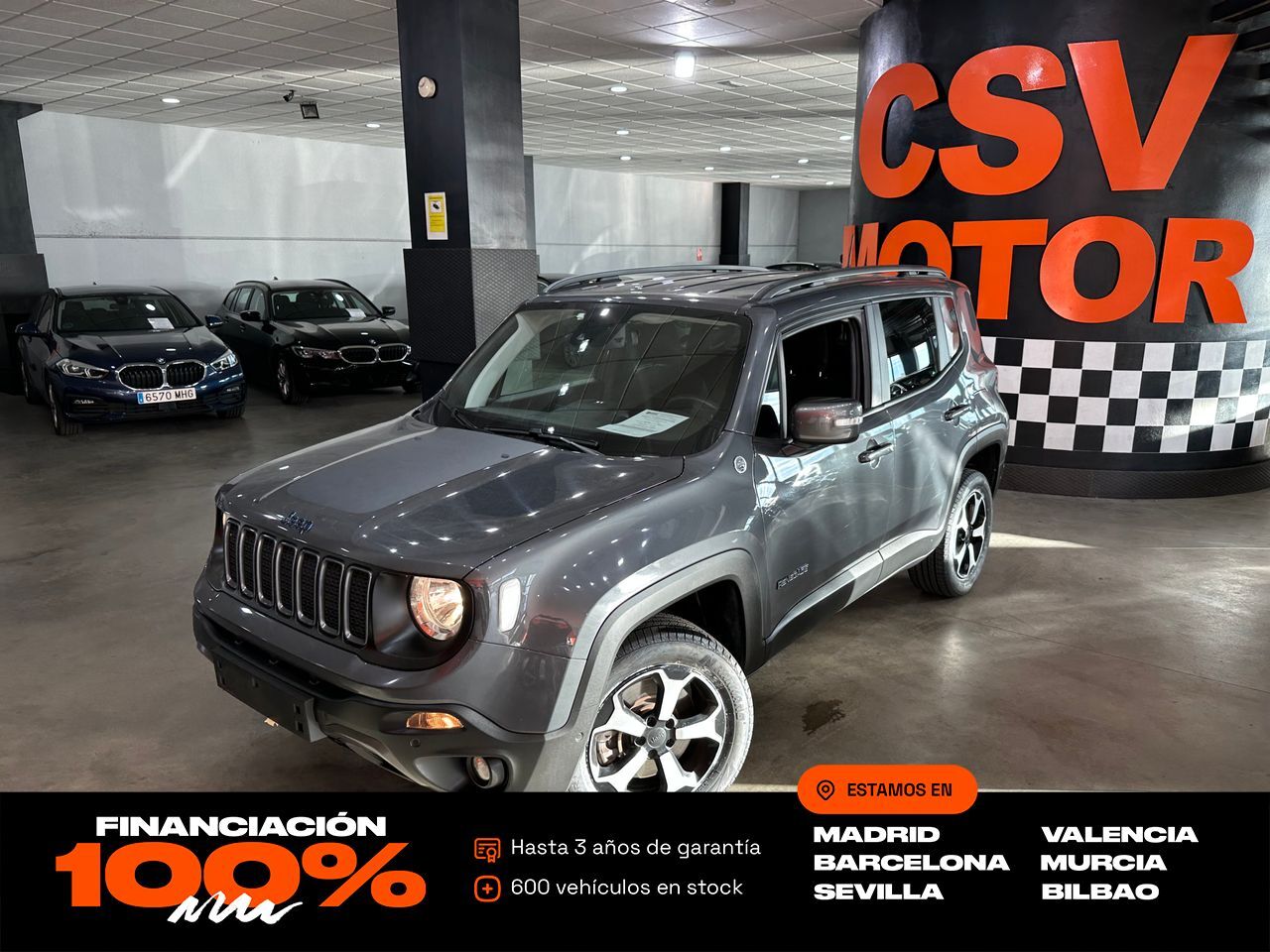 JEEP Renegade (Trailhawk 1.3 PHEV 177kW (240CV) AT AWD) en Madrid