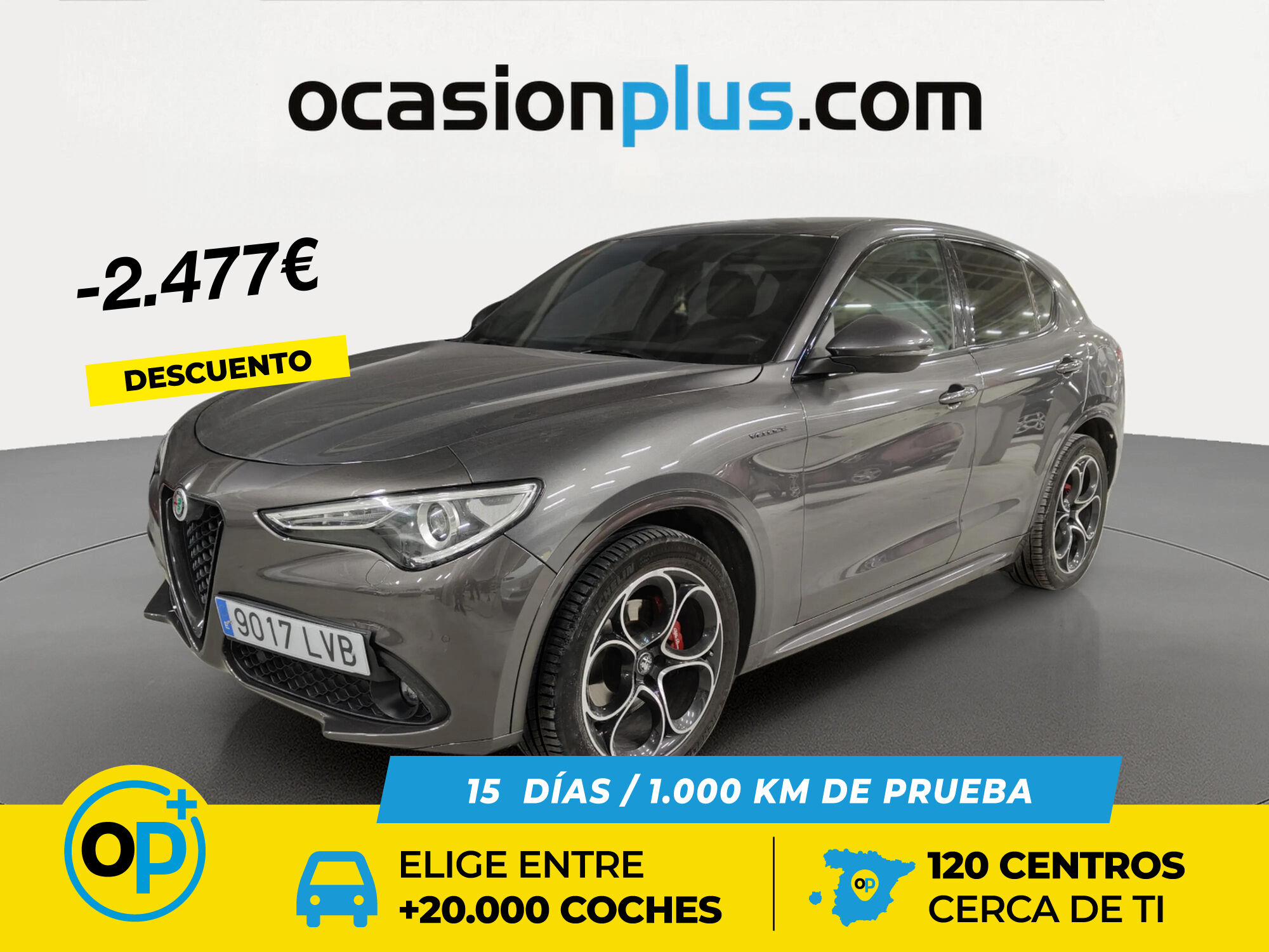 ALFA ROMEO Stelvio (2.2 Diésel Veloce Q4 Auto 154 kW (210 CV)) en Madrid