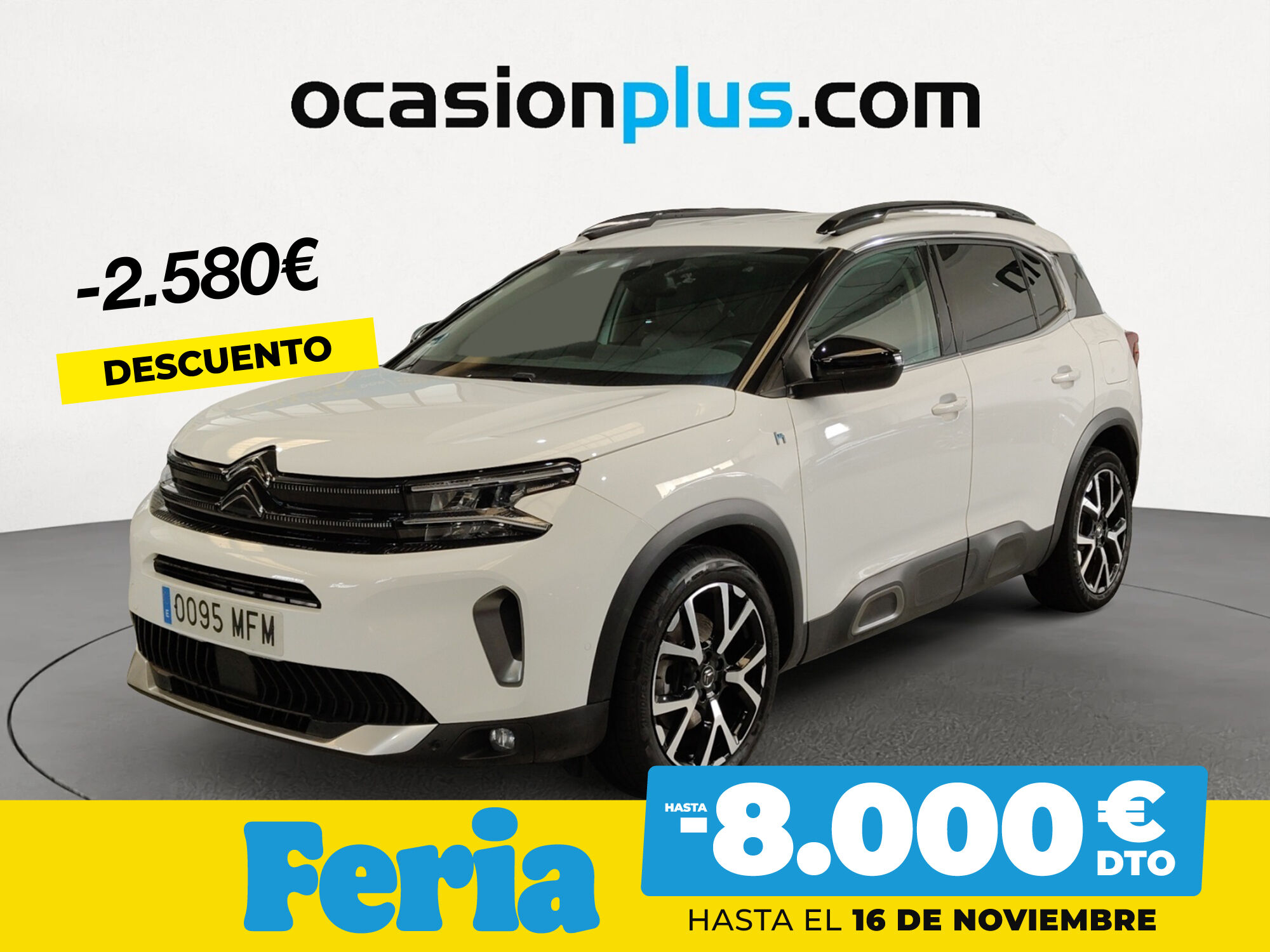 CITROEN C5 Aircross (Hybrid 225 Shine Pack e-EAT8 165 kW (225 CV)) en Madri