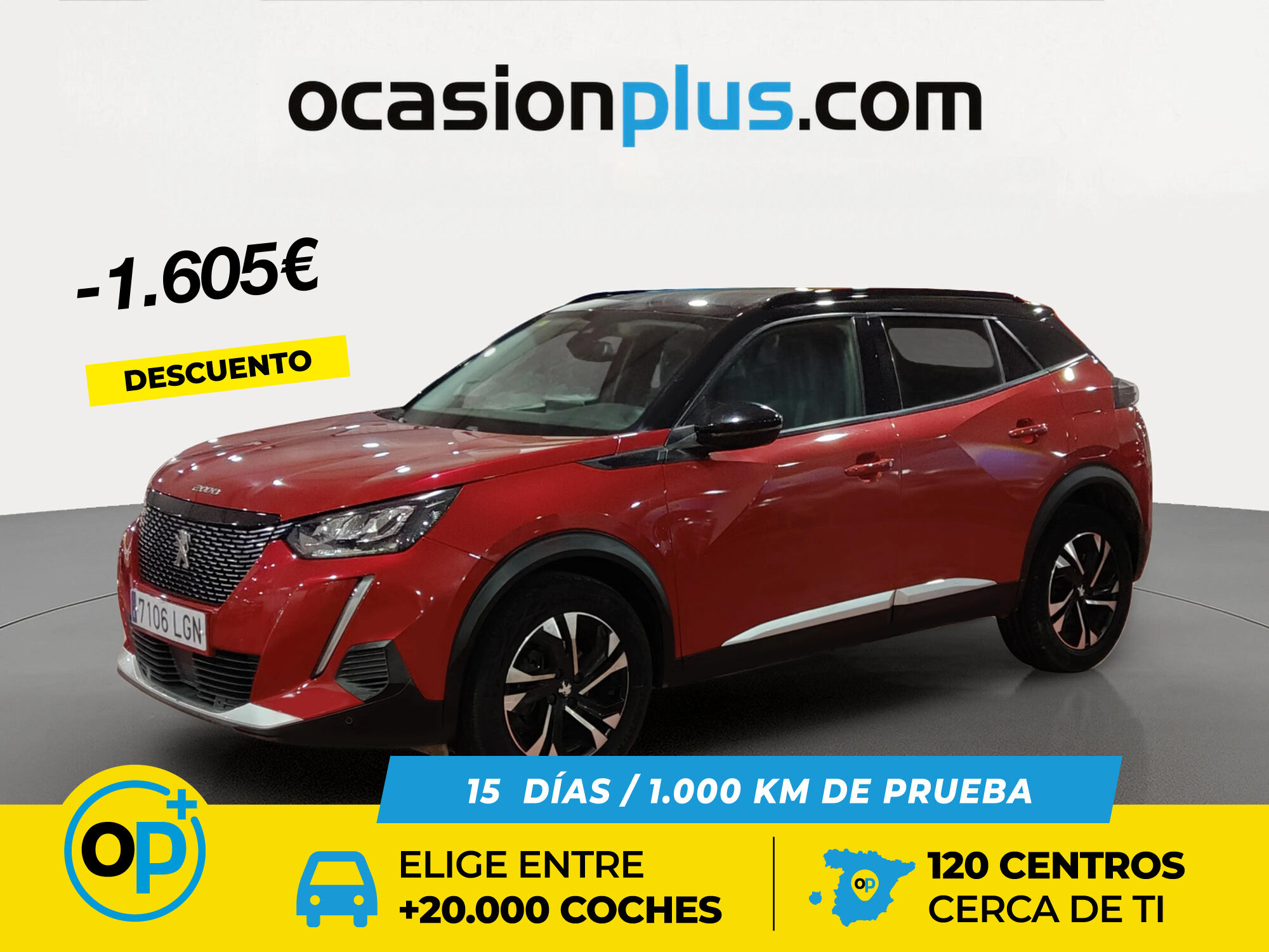 PEUGEOT 2008 (BlueHDi 100 S&S Allure 74 kW (100 CV)) en Madrid