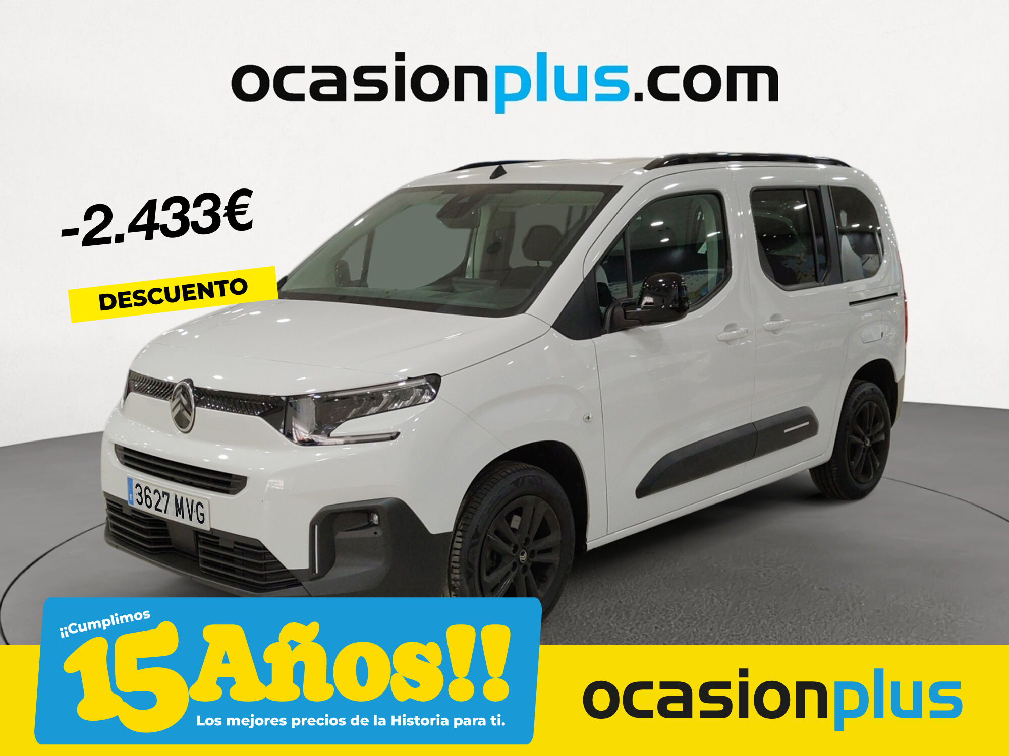 CITROEN Berlingo (BlueHDi 100 S&S Plus Talla M 75 kW (102 CV)) en Madrid
