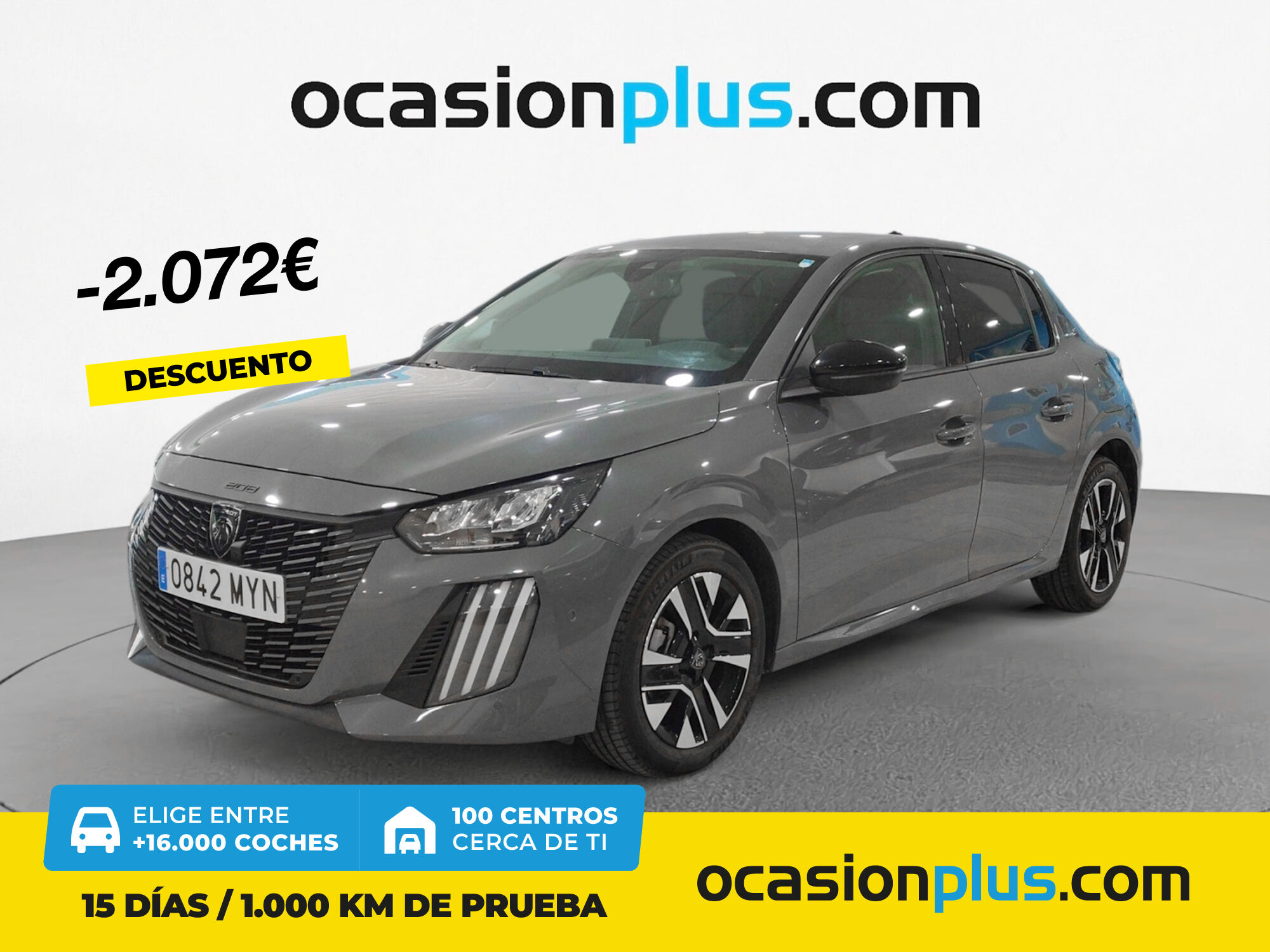 PEUGEOT 208 (PureTech 100 Allure 75 kW (100 CV)) en Madrid