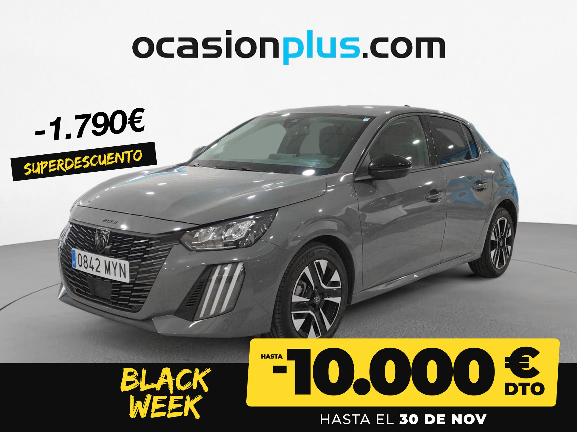 PEUGEOT 208 (PureTech 100 Allure 75 kW (100 CV)) en Madrid