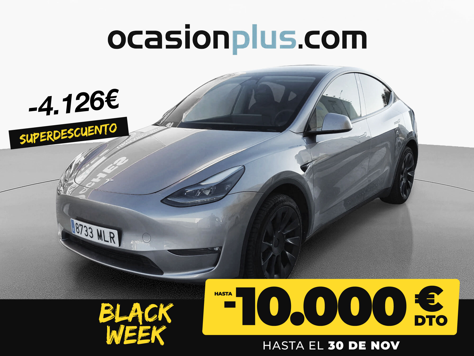 TESLA Model 3 (Gran Autonomía 4WD 378 kW (514 CV)) en Madrid
