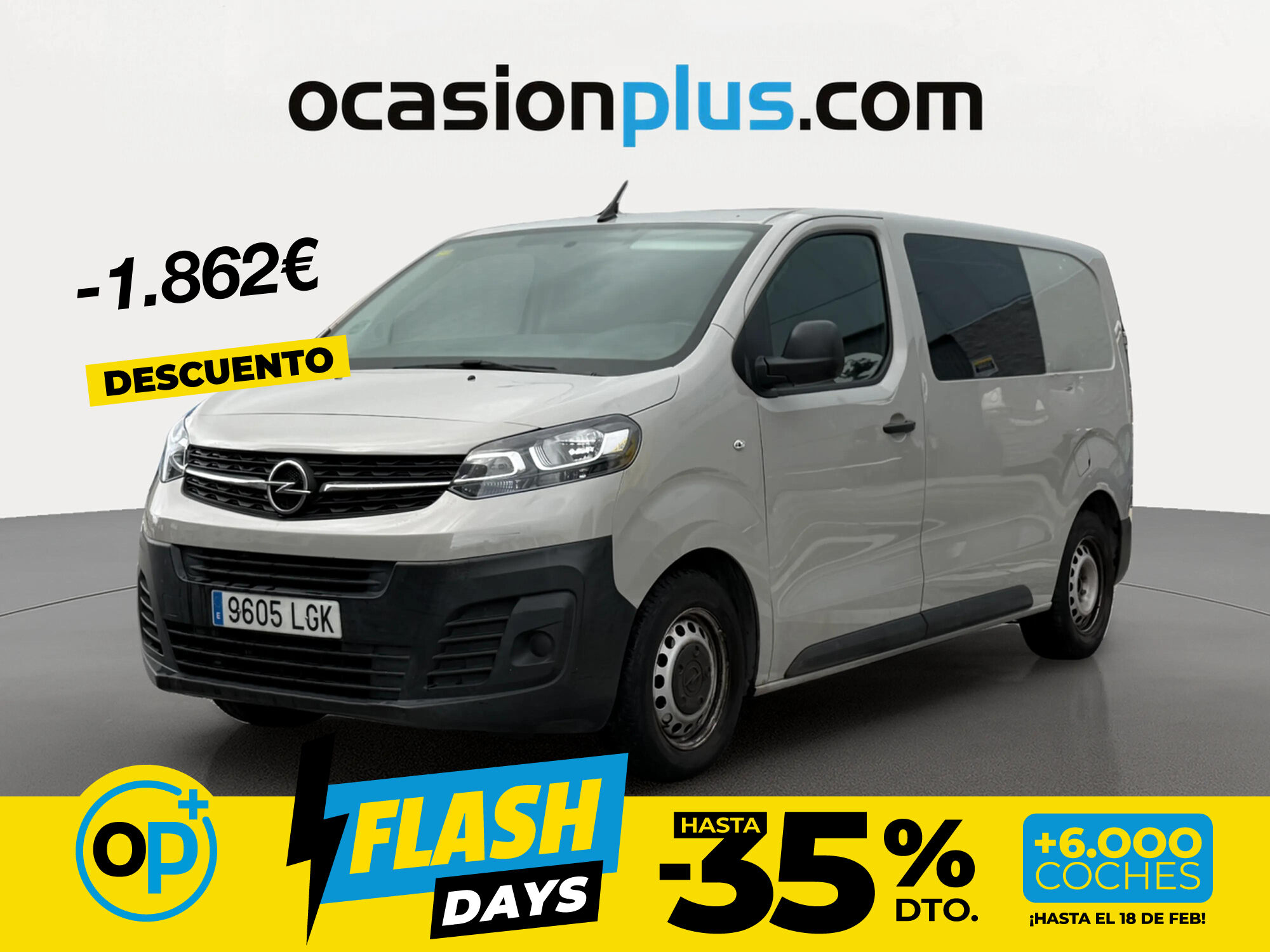 Foto del OPEL Vivaro Furgón 1.5D M Carga Incrementada Express 100