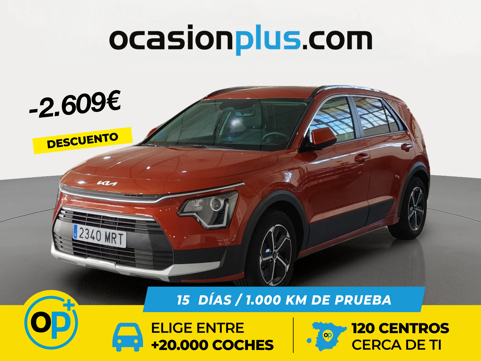 KIA Niro (1.6 GDi PHEV Híbrido Concept 135 kW (183 CV)) en Madrid