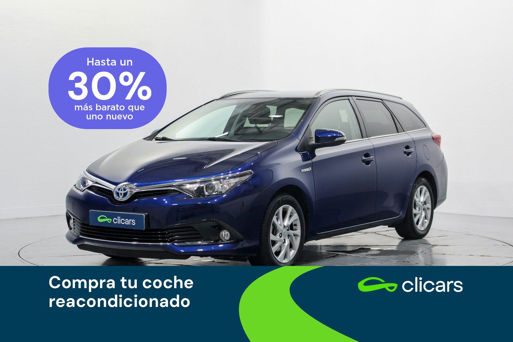 TOYOTA Auris (Auris Touring Sports hybrid 140H Active) en Madrid