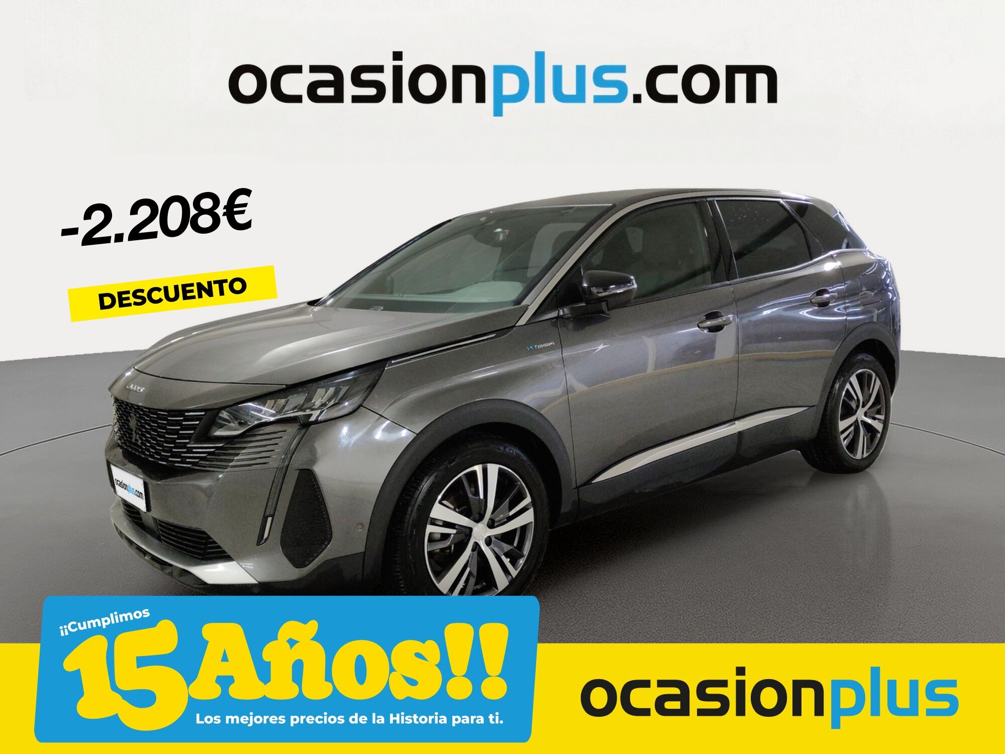 PEUGEOT 3008 (Hybrid 300 Allure Pack e-EAT8 221 kW (300 CV)) en Madrid