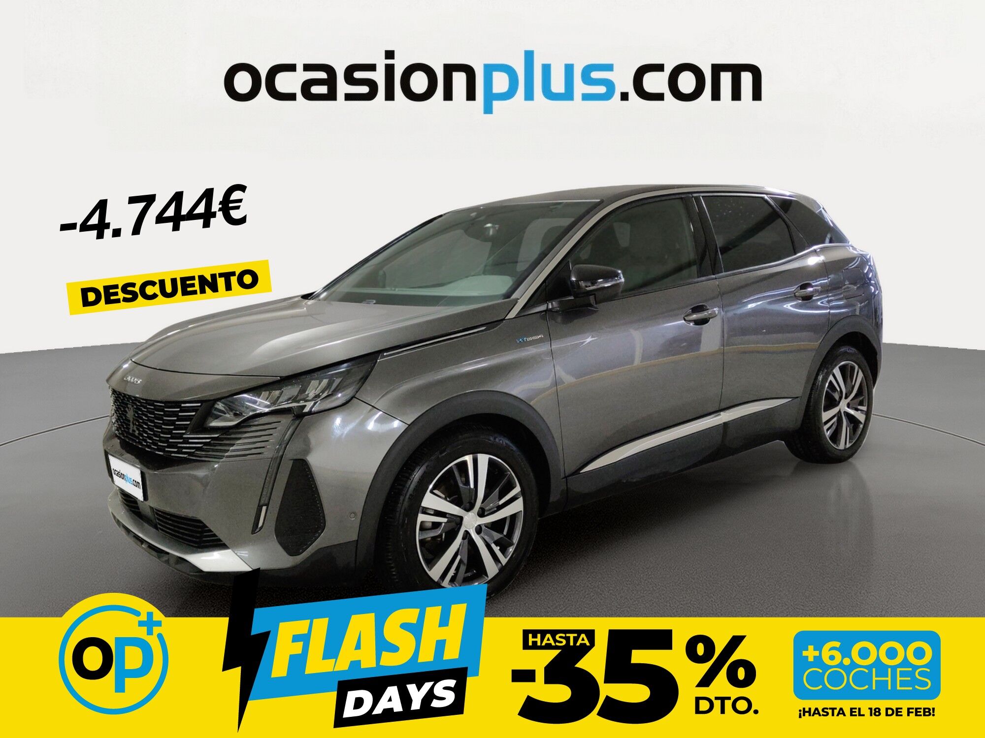 Foto del PEUGEOT 3008 HYB PHEV 300 GT AWD e-EAT8