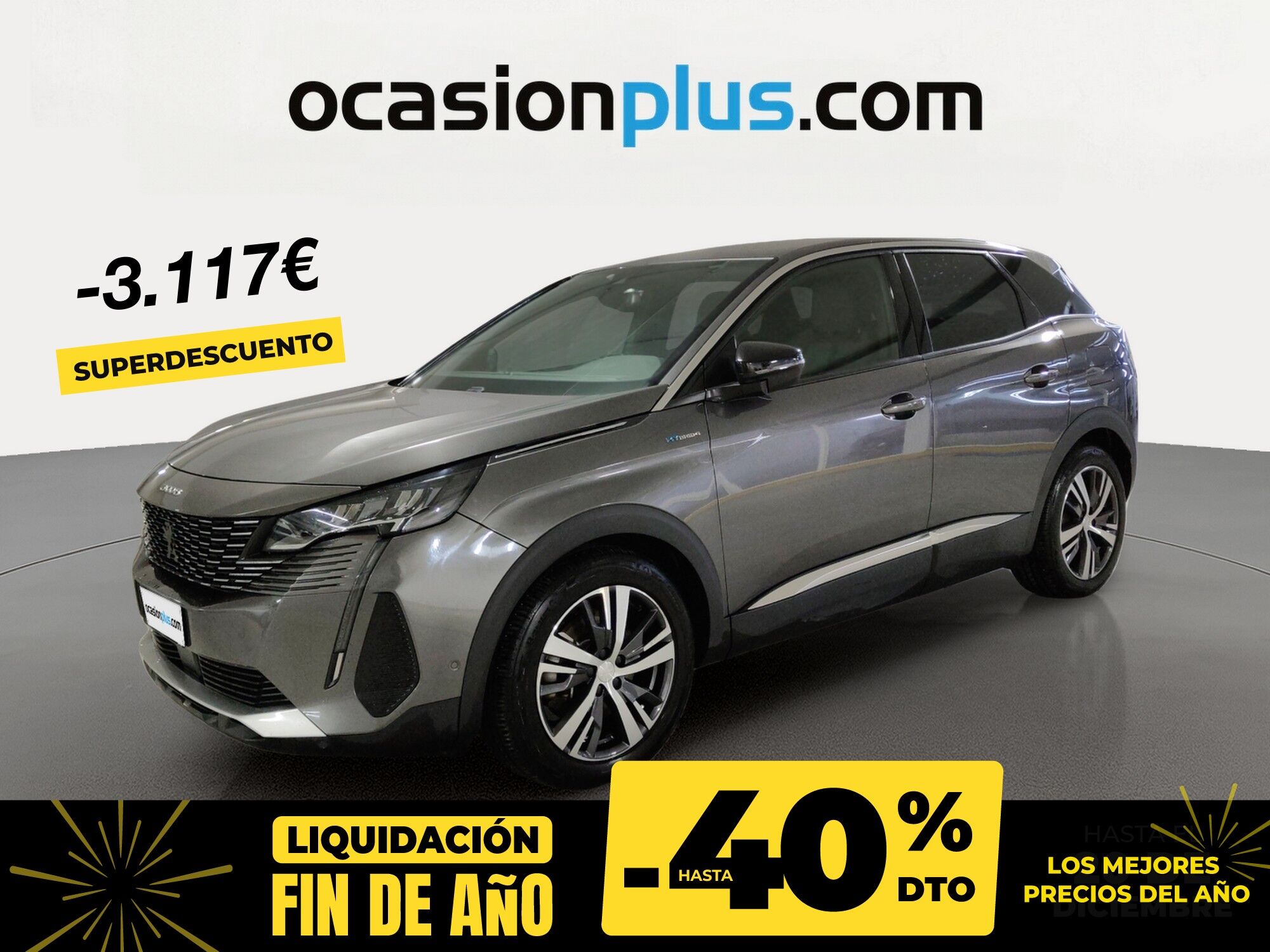 PEUGEOT 3008 (Hybrid 300 Allure Pack e-EAT8 221 kW (300 CV)) en Madrid