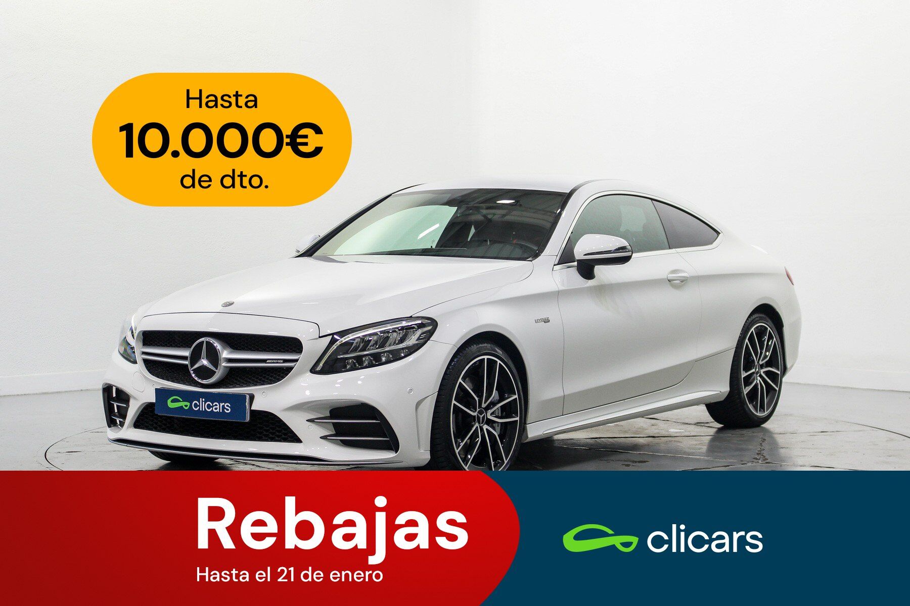MERCEDES Clase C (C Coupé 43 AMG 4Matic Aut.) en Madrid