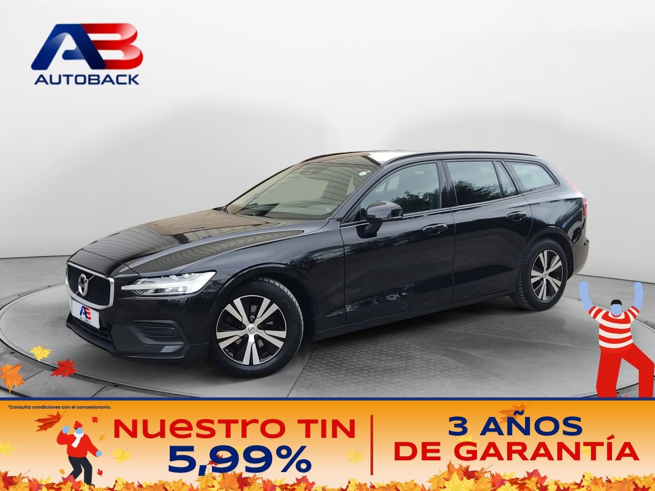VOLVO V60 (2.0 D3 Inscription) en Madrid