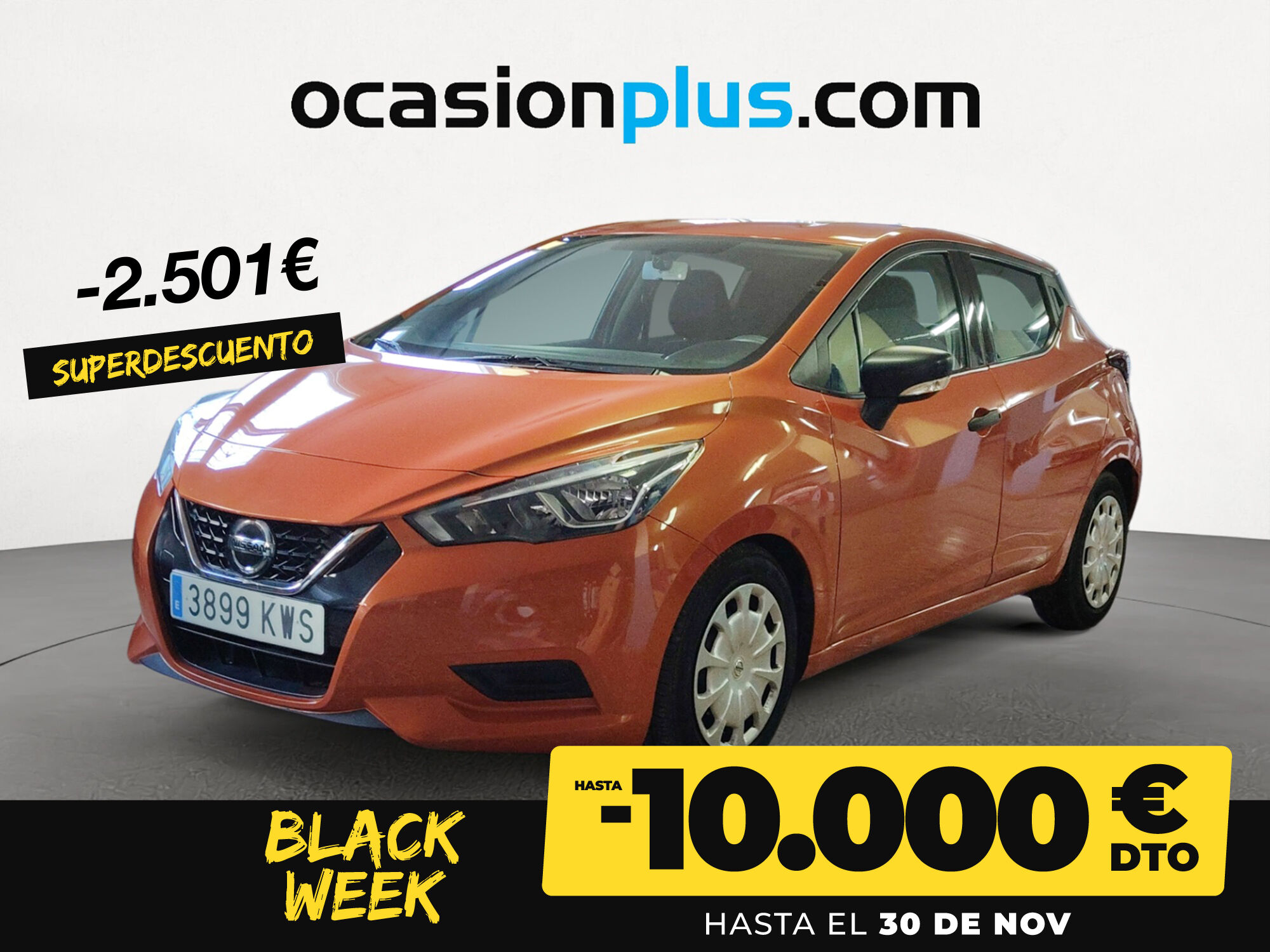 NISSAN Micra (IG-T 74 kW (100 CV) Visia+) en Madrid