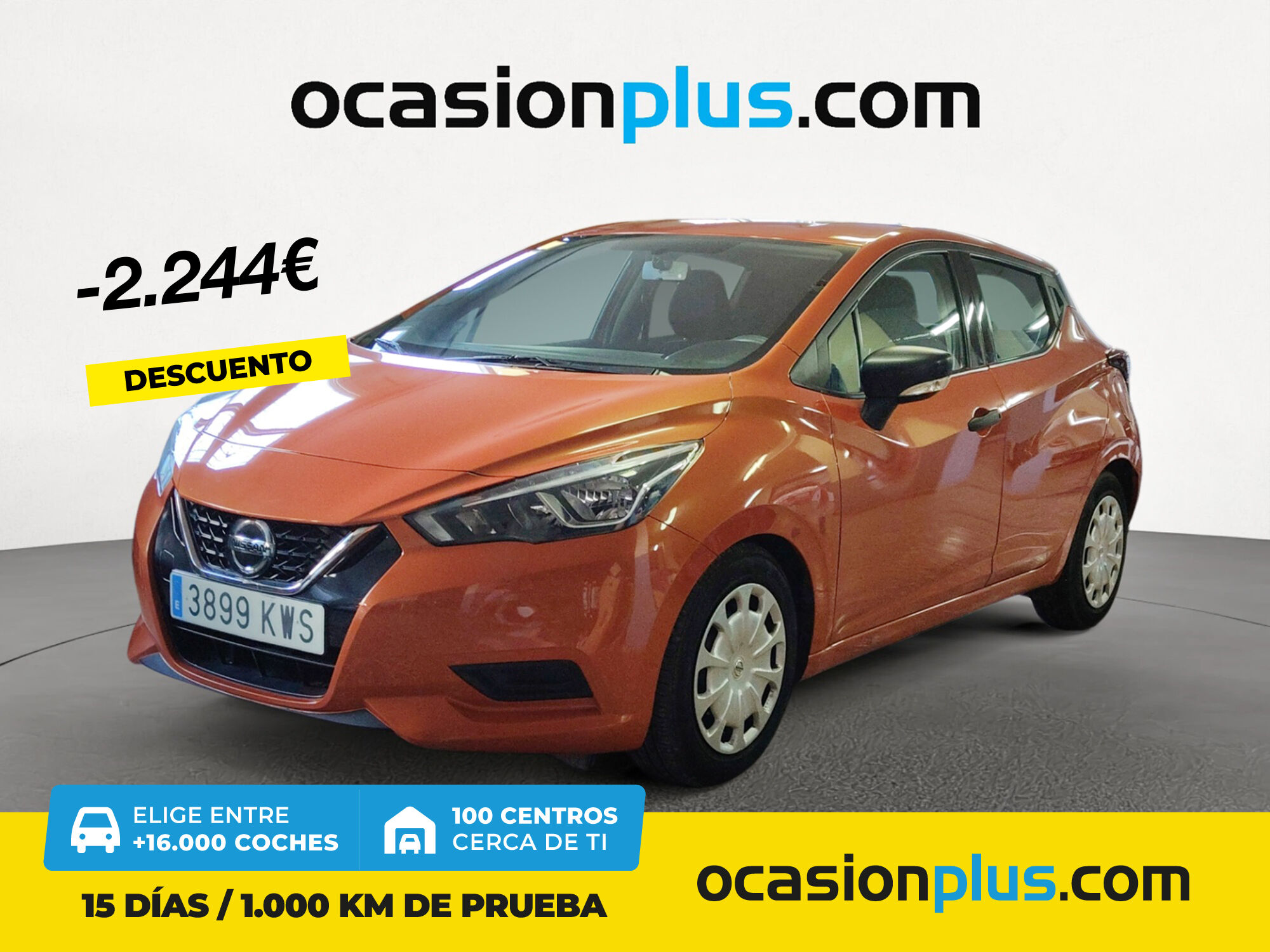 NISSAN Micra (IG-T 74 kW (100 CV) Visia+) en Madrid