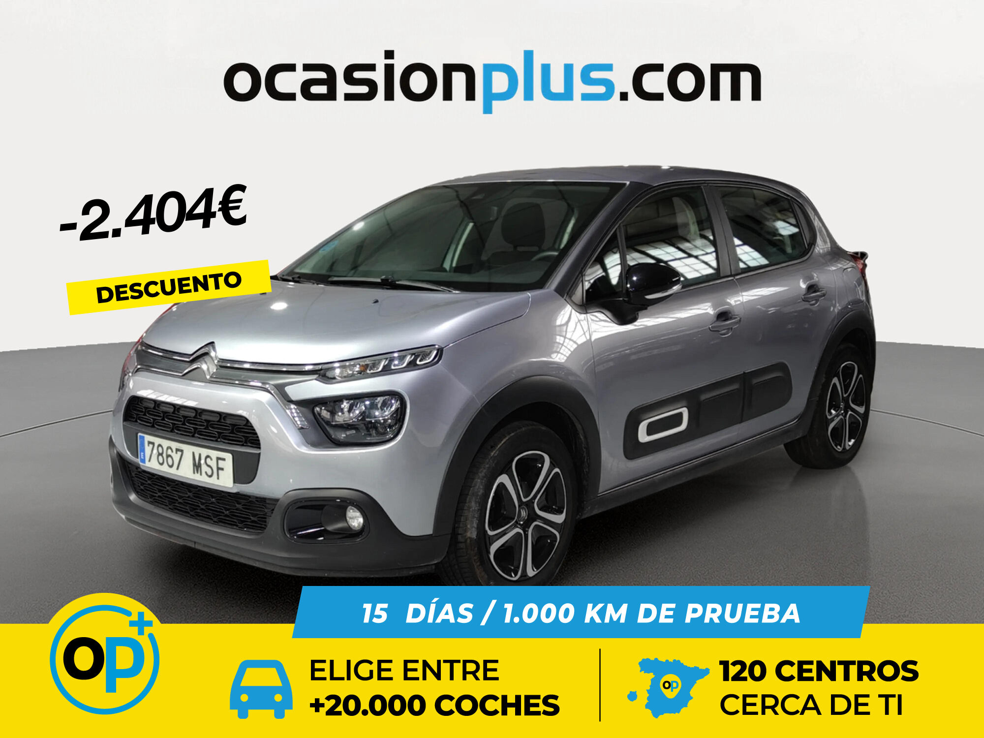 CITROEN C3 (BlueHDi 100 S&S Plus 75 kW (102 CV)) en Madrid