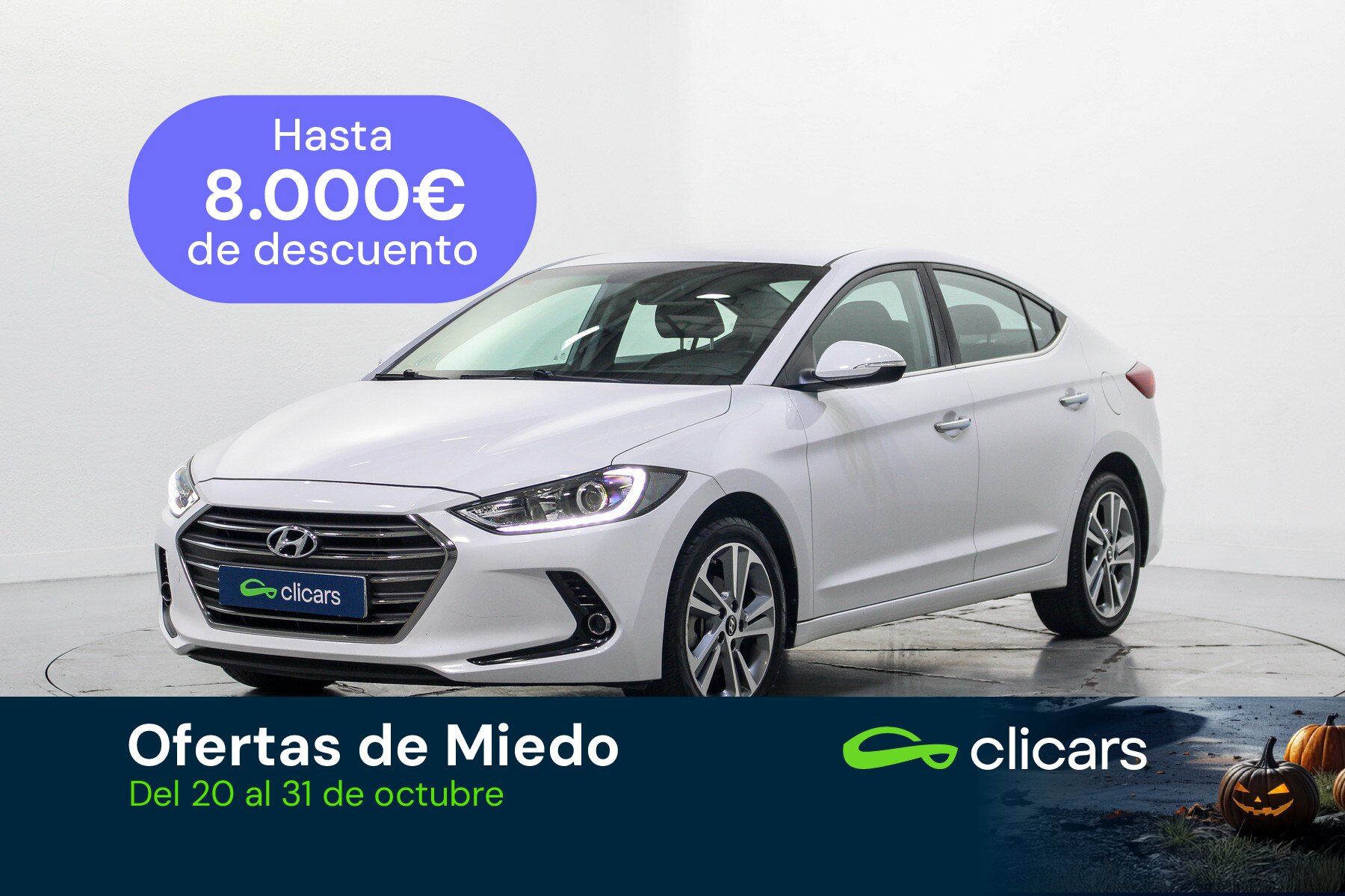 HYUNDAI Elantra (Elantra 1.6MPI Tecno 128) en Madrid