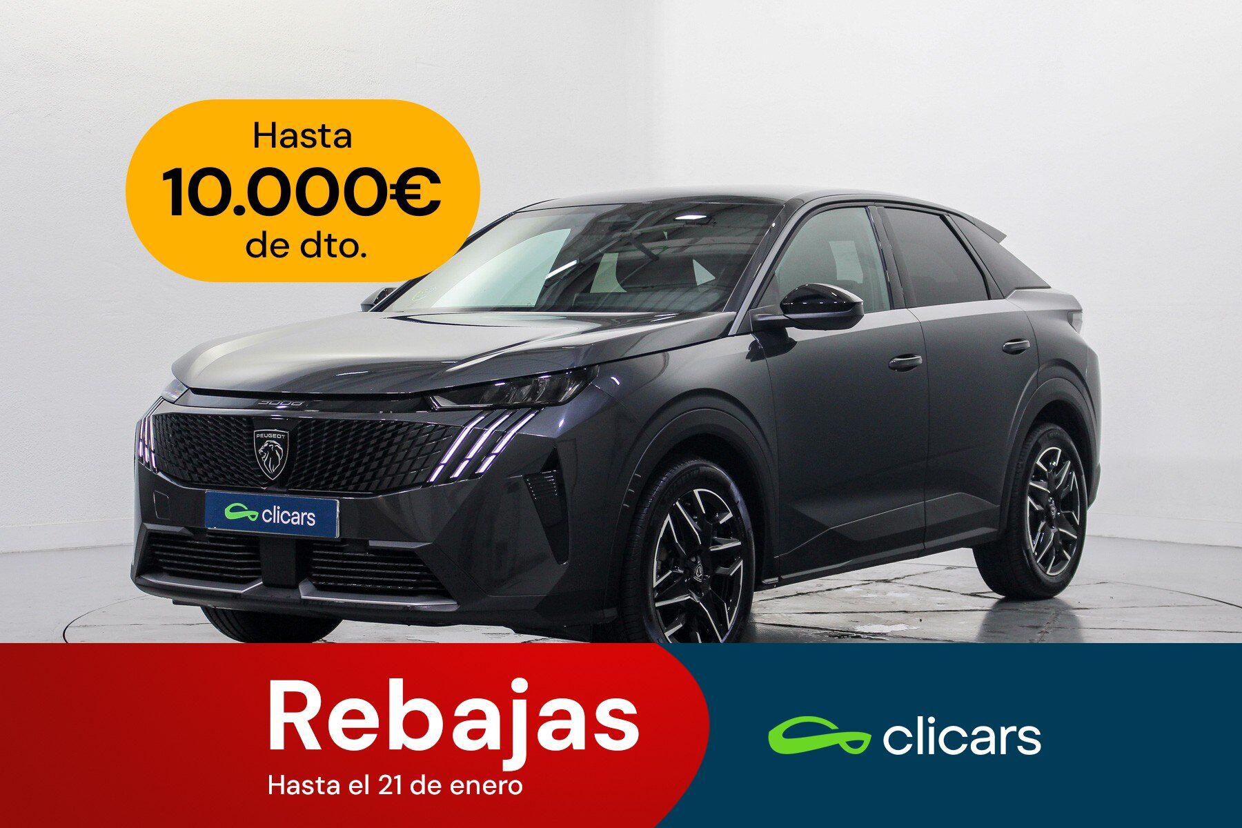 PEUGEOT 3008 (3008 Hybrid 136 Allure eDCS6) en Madrid