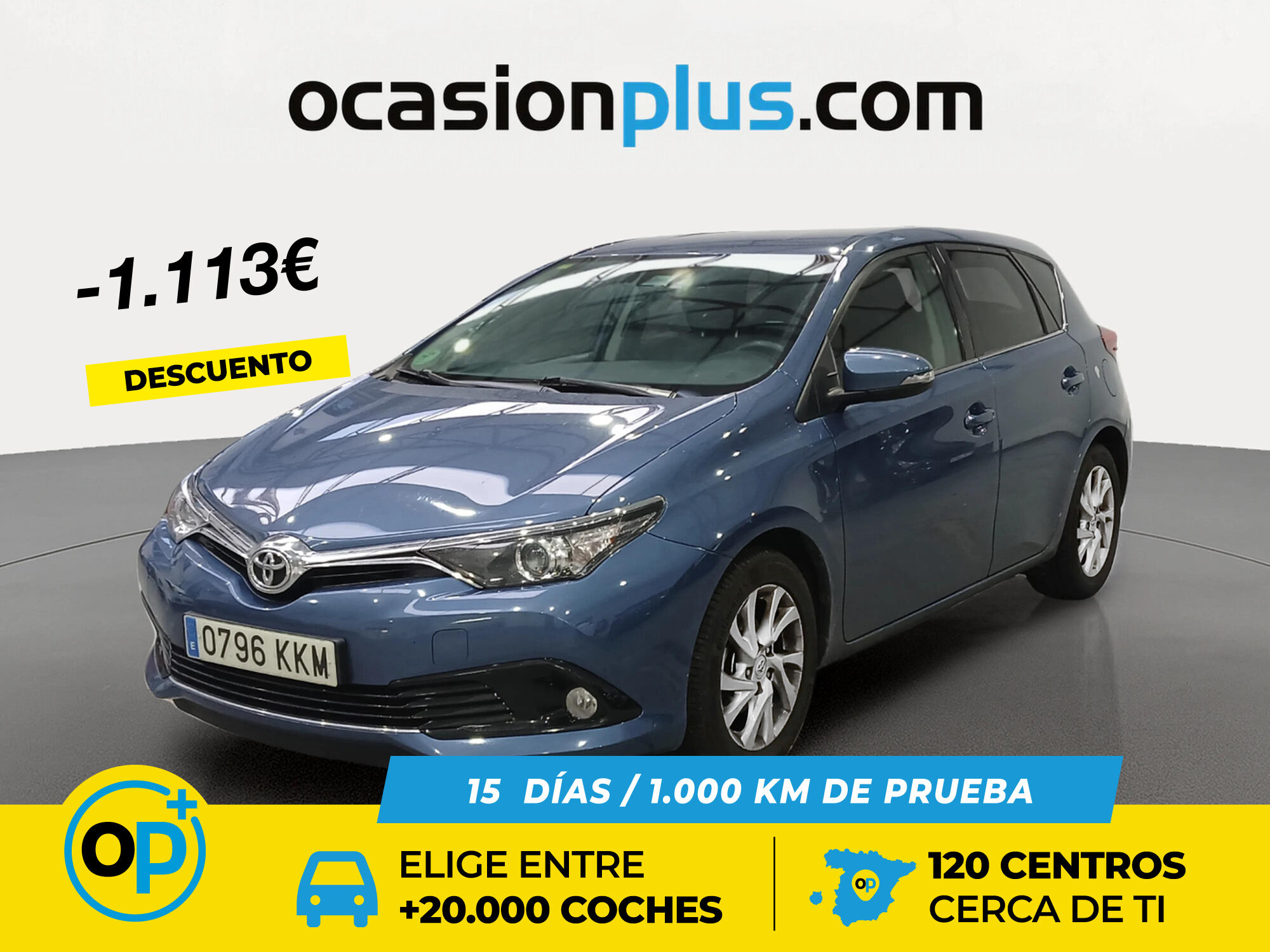 TOYOTA Auris (120T Active 85 kW (116 CV)) en Madrid