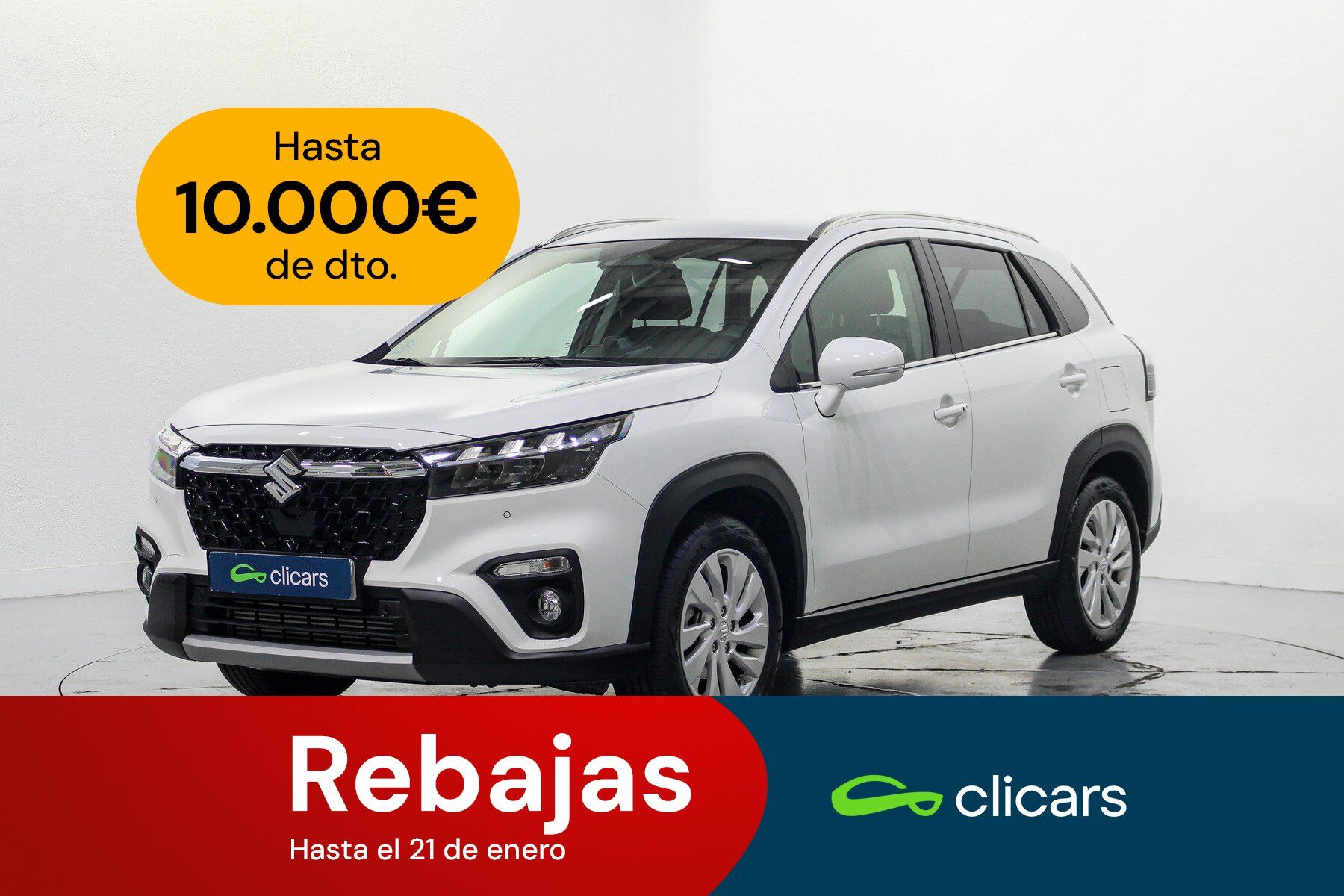 SUZUKI S-Cross (S-Cross 1.4t Mild Hybrid 80.9 KW 4WD AT S2) en Madrid