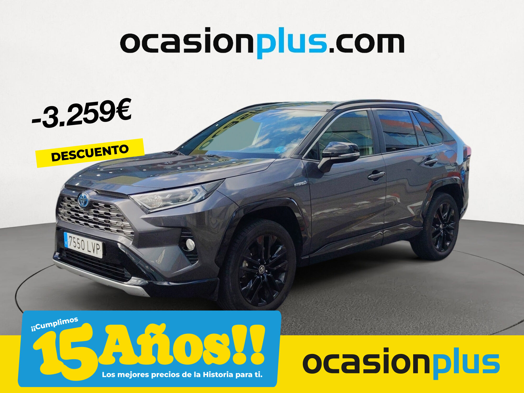 TOYOTA RAV-4 (2.5 hybrid 220H Style 160 kW (218 CV)) en Madrid