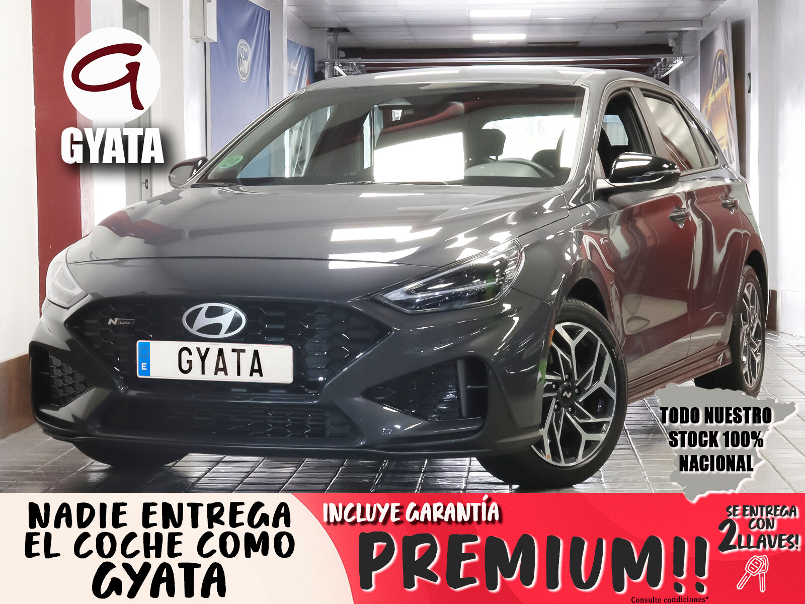 HYUNDAI i30 (1.0 TGDI N Line 74 kW (100 CV)) en Madrid
