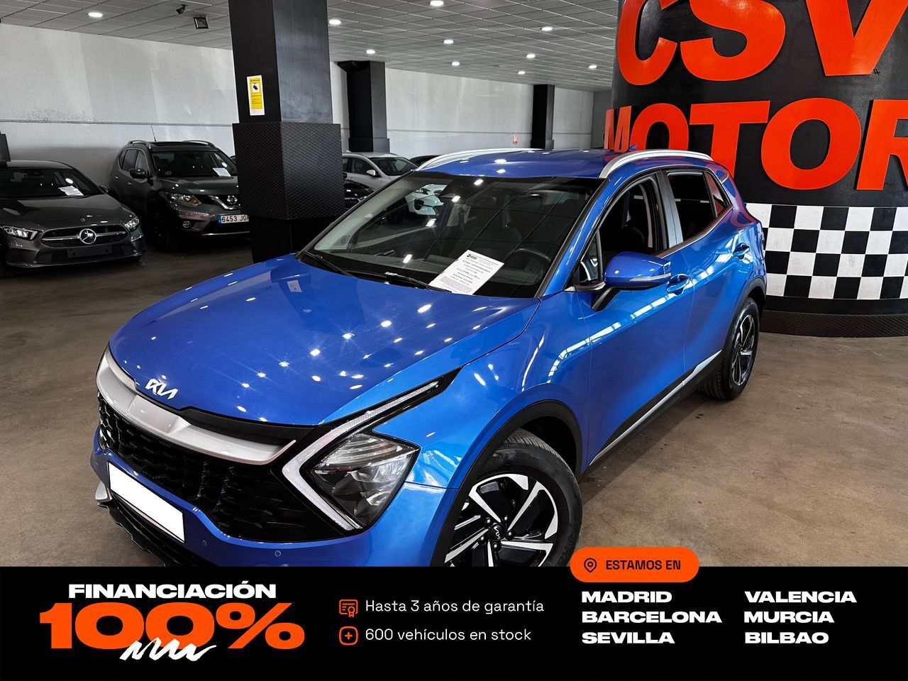 KIA Sportage (1.6 T-GDi 110kW (150CV) Drive 4x2) en Madrid