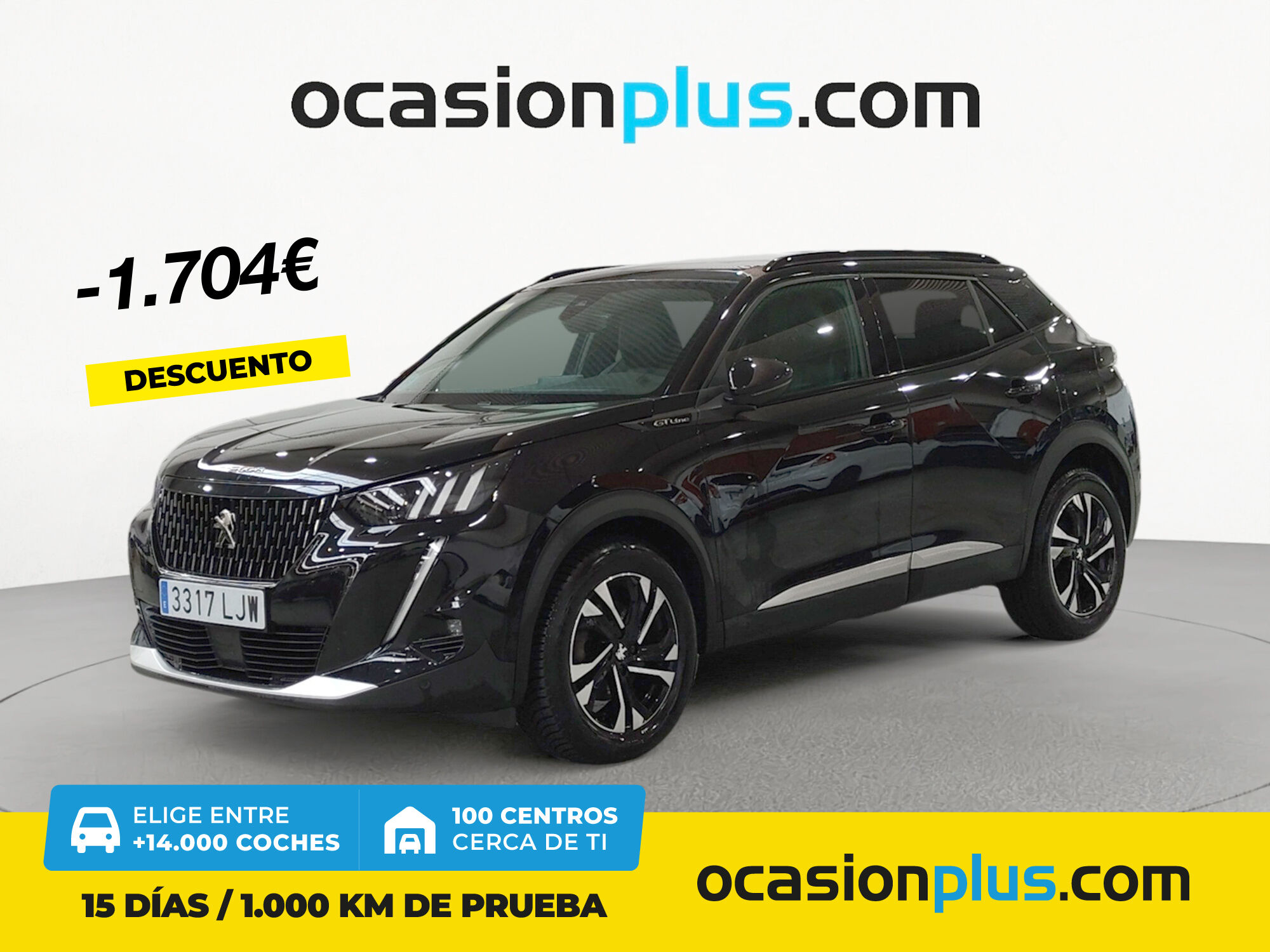 PEUGEOT 2008 (BlueHDi 130 S&S GT Line EAT8 96 kW (130 CV)) en Madrid