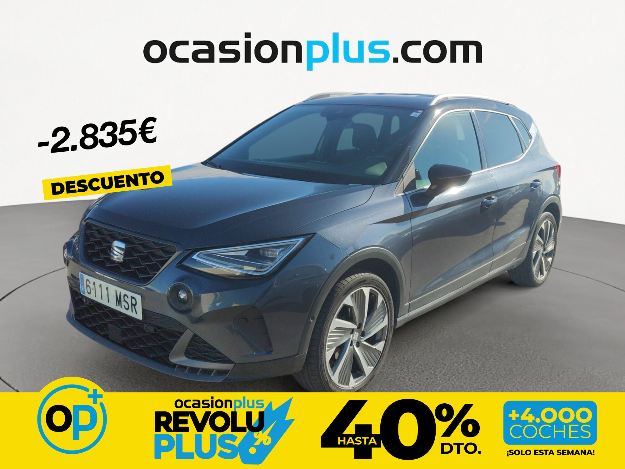 Foto del SEAT Arona 1.5 TSI S&S FR DSG7 XM 150