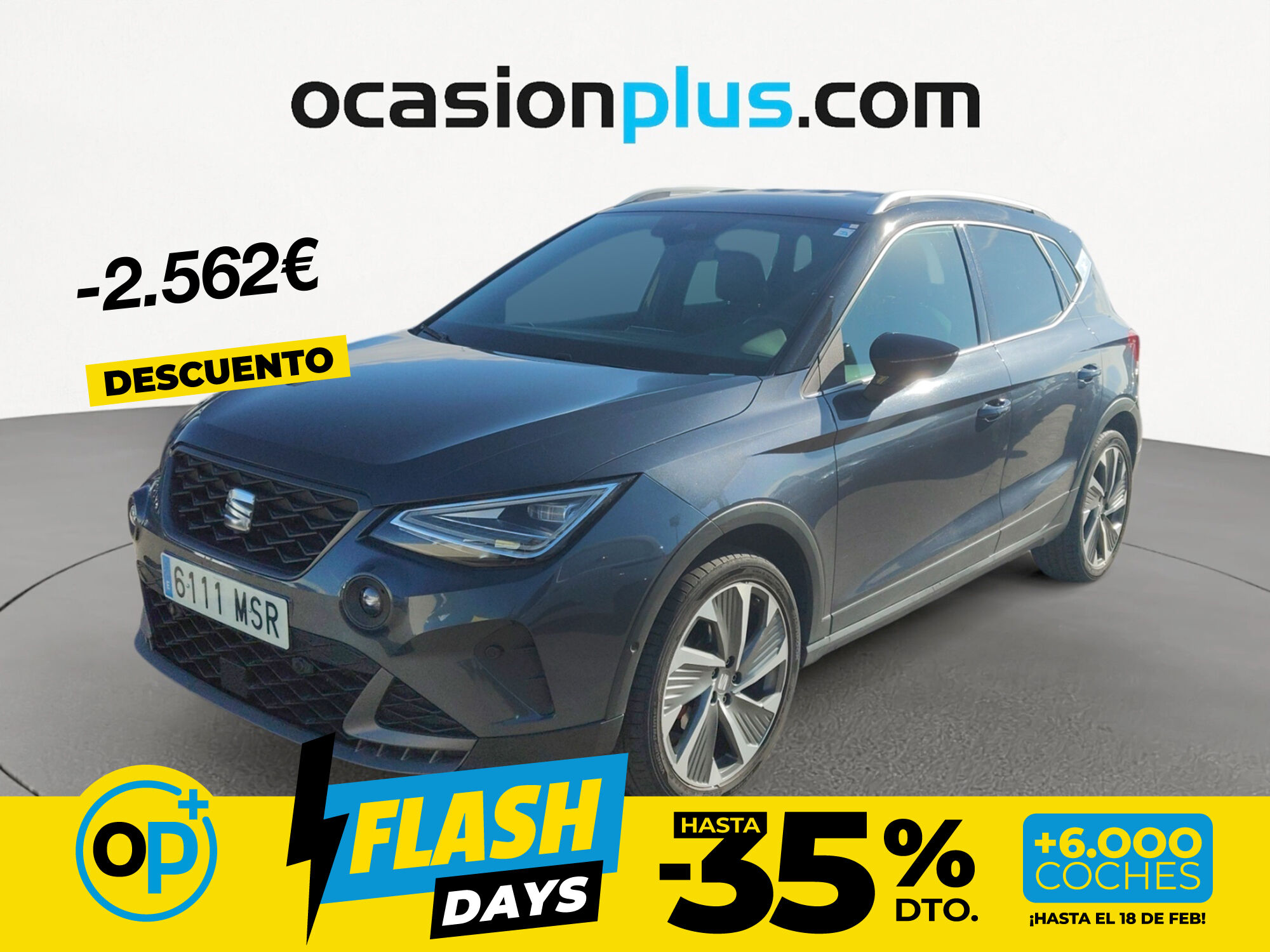 Foto del SEAT Arona 1.5 TSI S&S FR DSG7 XM 150