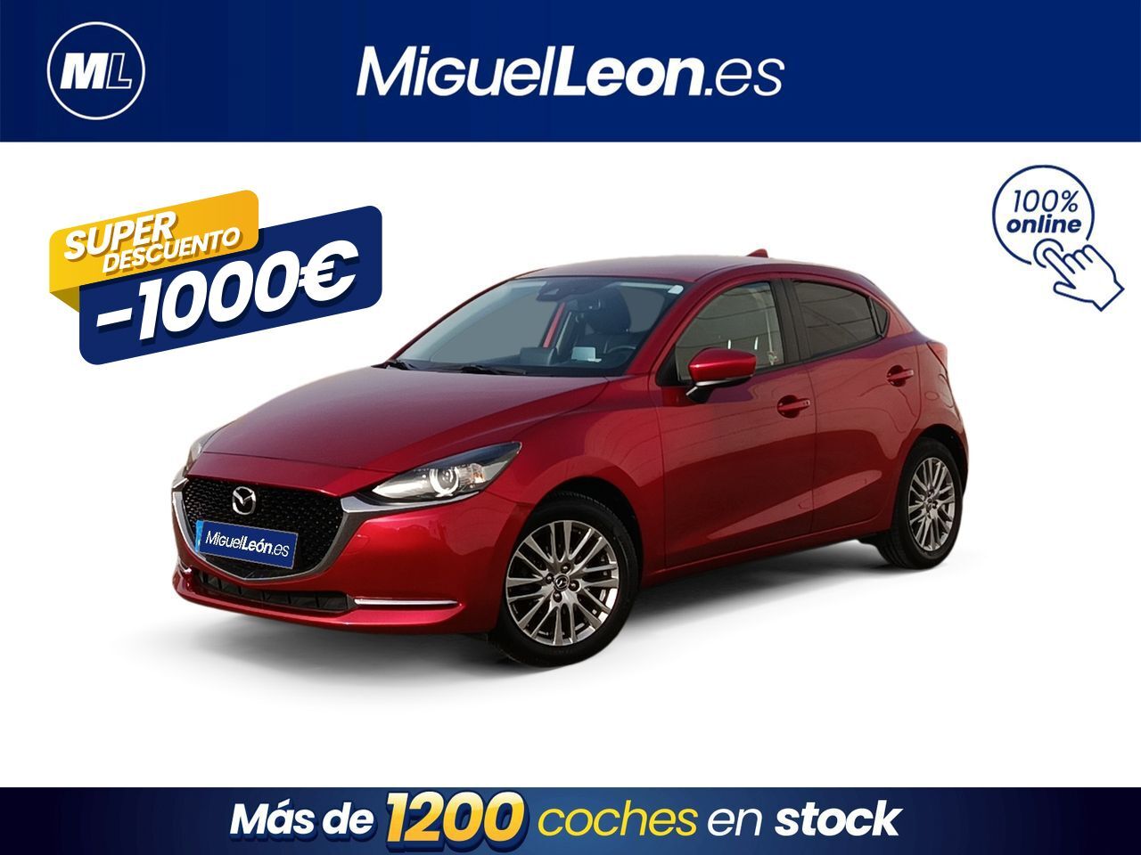 MAZDA Mazda2 (1.5 GE 66kW (90CV) Origin) en Palmas, Las