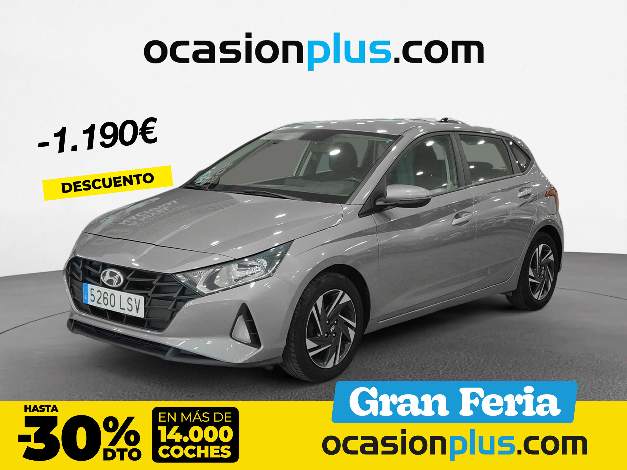HYUNDAI i20 (1.2 MPI SLX 62 kW (84 CV)) en Madrid