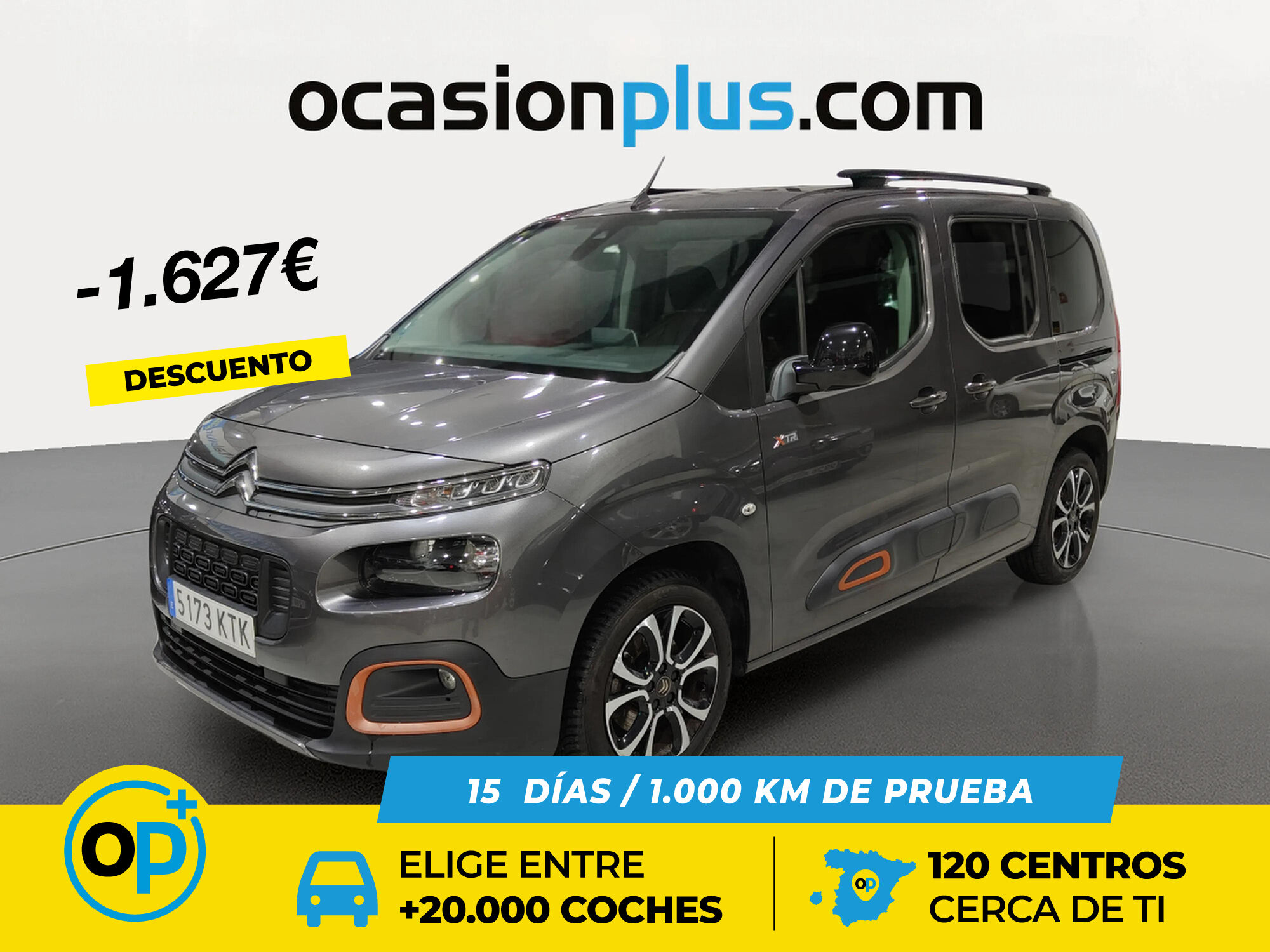 Foto del CITROEN Berlingo BlueHDi S&S Talla M Shine 130