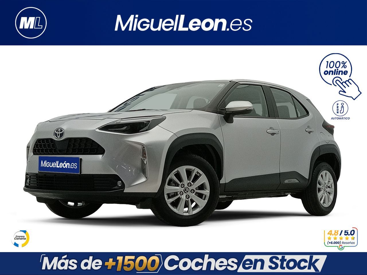 TOYOTA Yaris Cross (1.5 120H Active Tech) en Palmas, Las