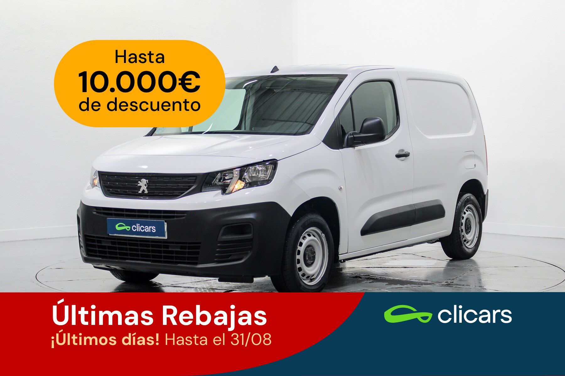 PEUGEOT Partner (Partner 1.5BlueHDI S&S Pro Standard 600kg 100) en Madrid