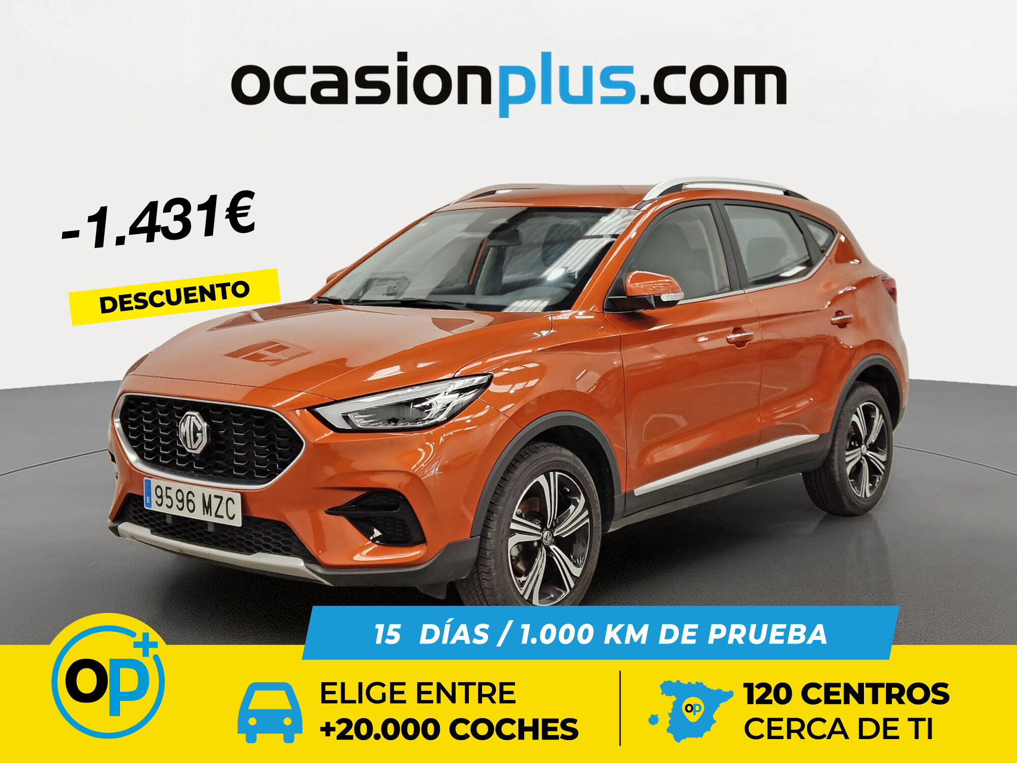MG ZS (1.5 Comfort 78 kW (106 CV)) en Madrid